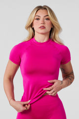 W491 Legacy Seamless Short Sleeve - Magenta