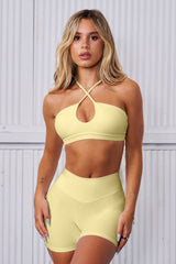 W360 Amore sports Bra - Yellow