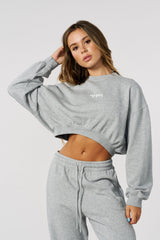 W547 Premier Crop Crewneck - Heather Grey