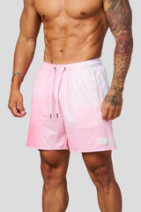 1127 - Daydream Mesh Shorts - Pink Horizon