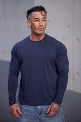 8033 - AeroTech Longsleeves - Navy