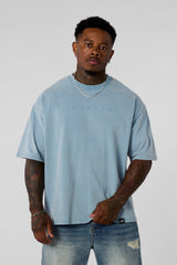 4219 - Summer Peached Tees - Light Blue Wash