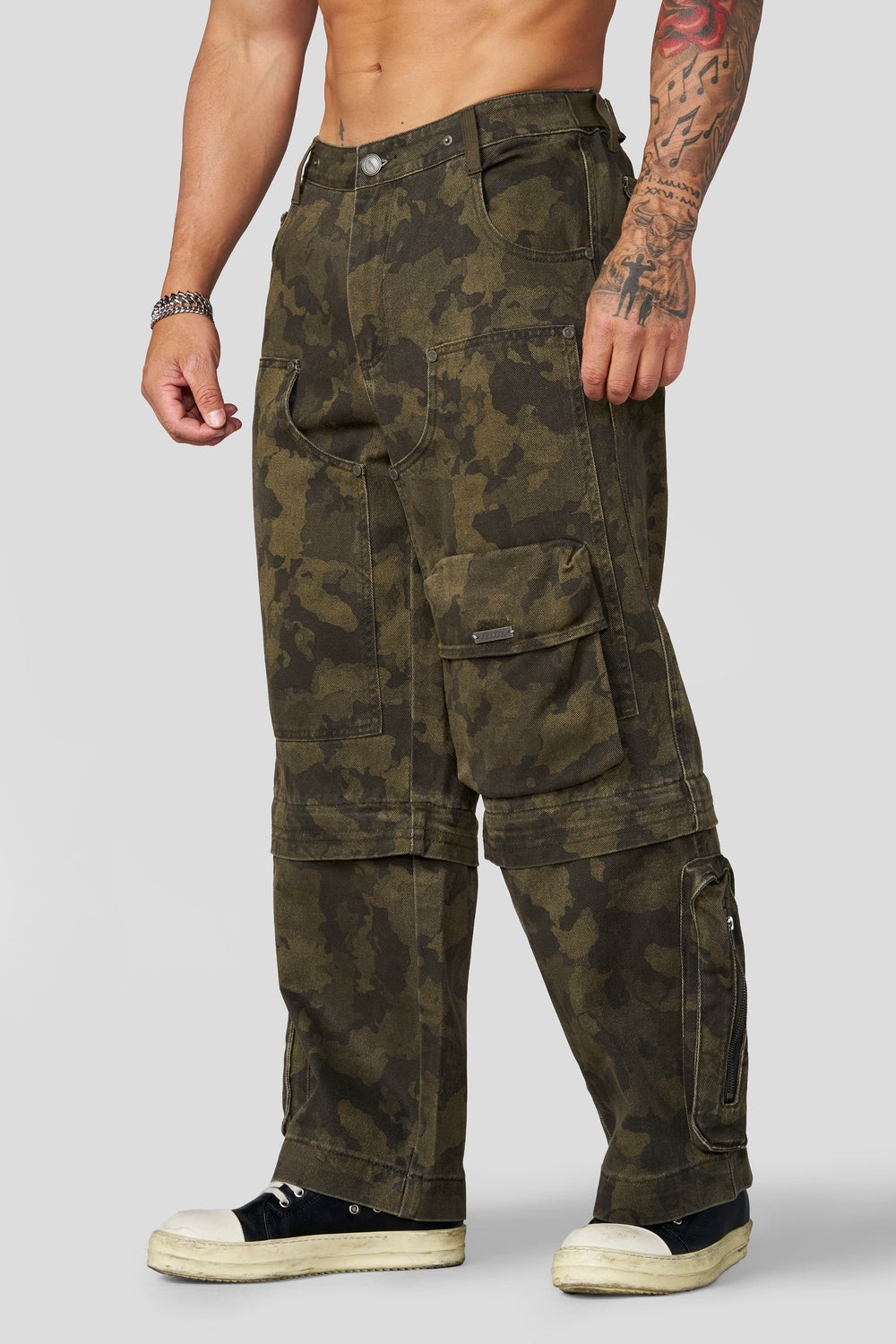 6006 - Cargo Rave Pants - Green