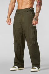 6069 - Combat Pants - Olive Wash