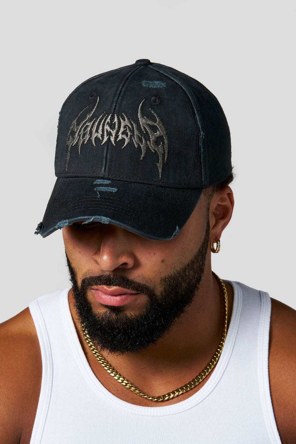 9076 - Cyberpunk Hats - Black Wash