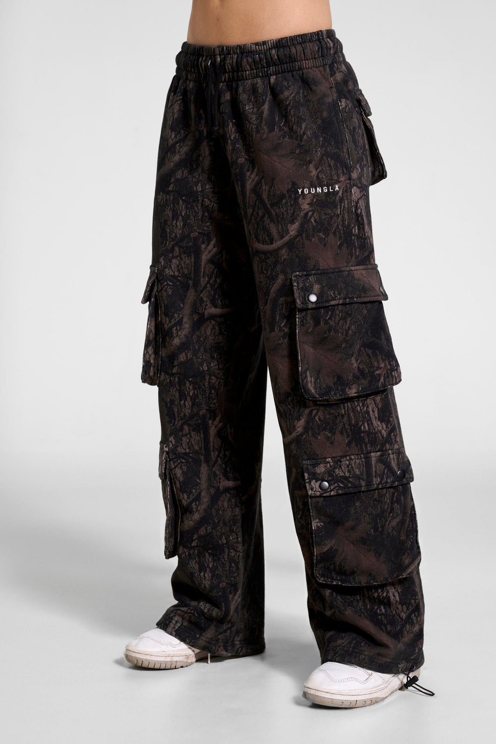 W251 Hunting Season Cargo Joggers - Black Camo