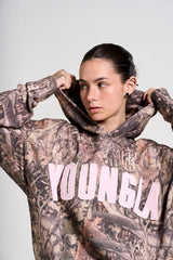 W551 Hunting Season Hoodie - Green Camo