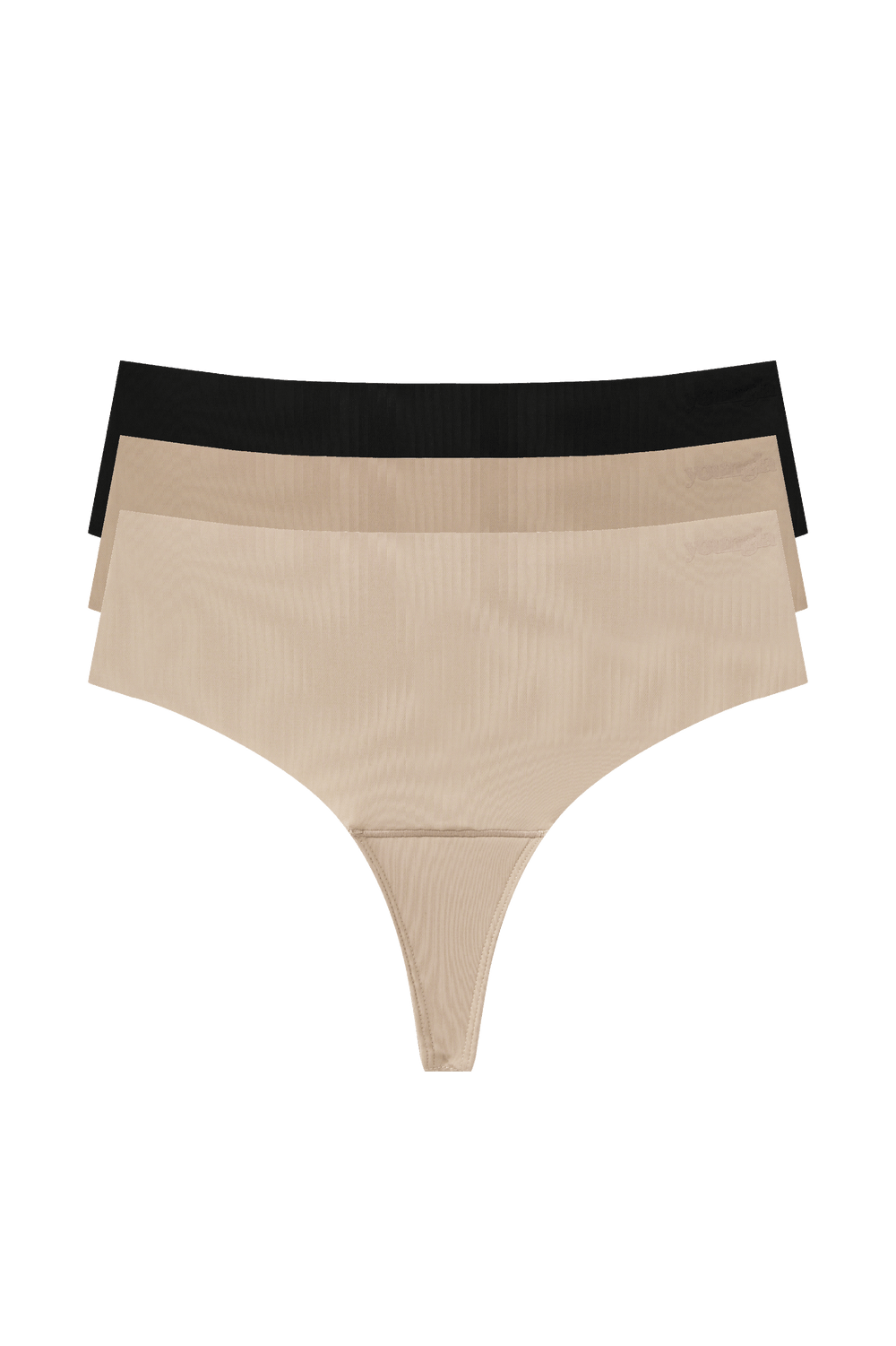 W637 Padded Thong 3-Pack - Neutral Pack