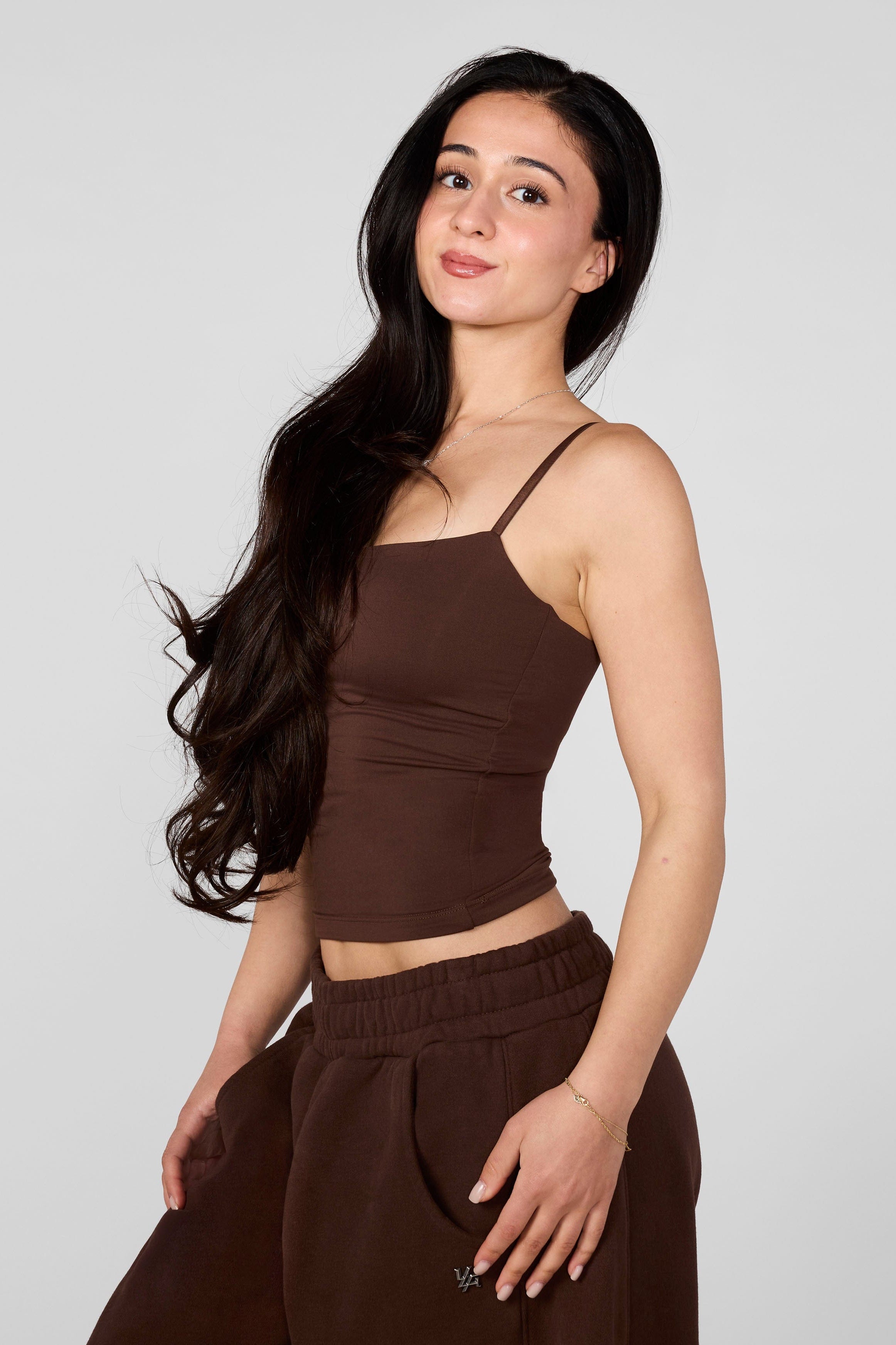 W4280 - Studio Edit Cami - Brown
