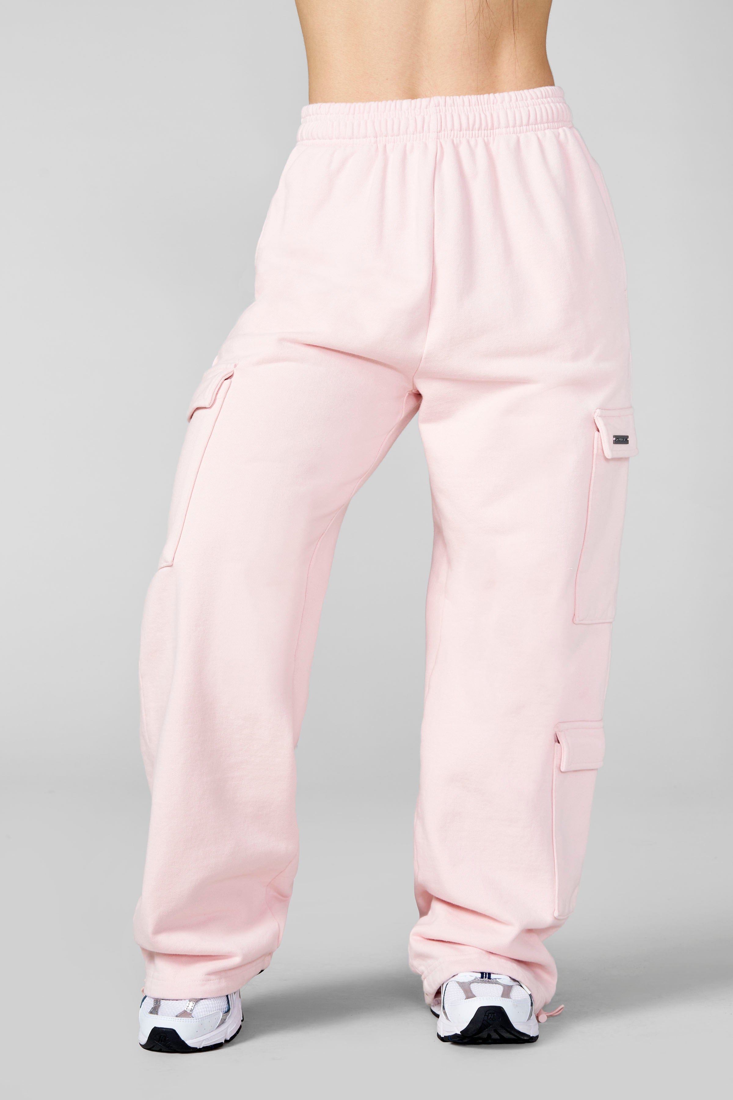 W2258 - Kove Cargo Joggers - Light Pink