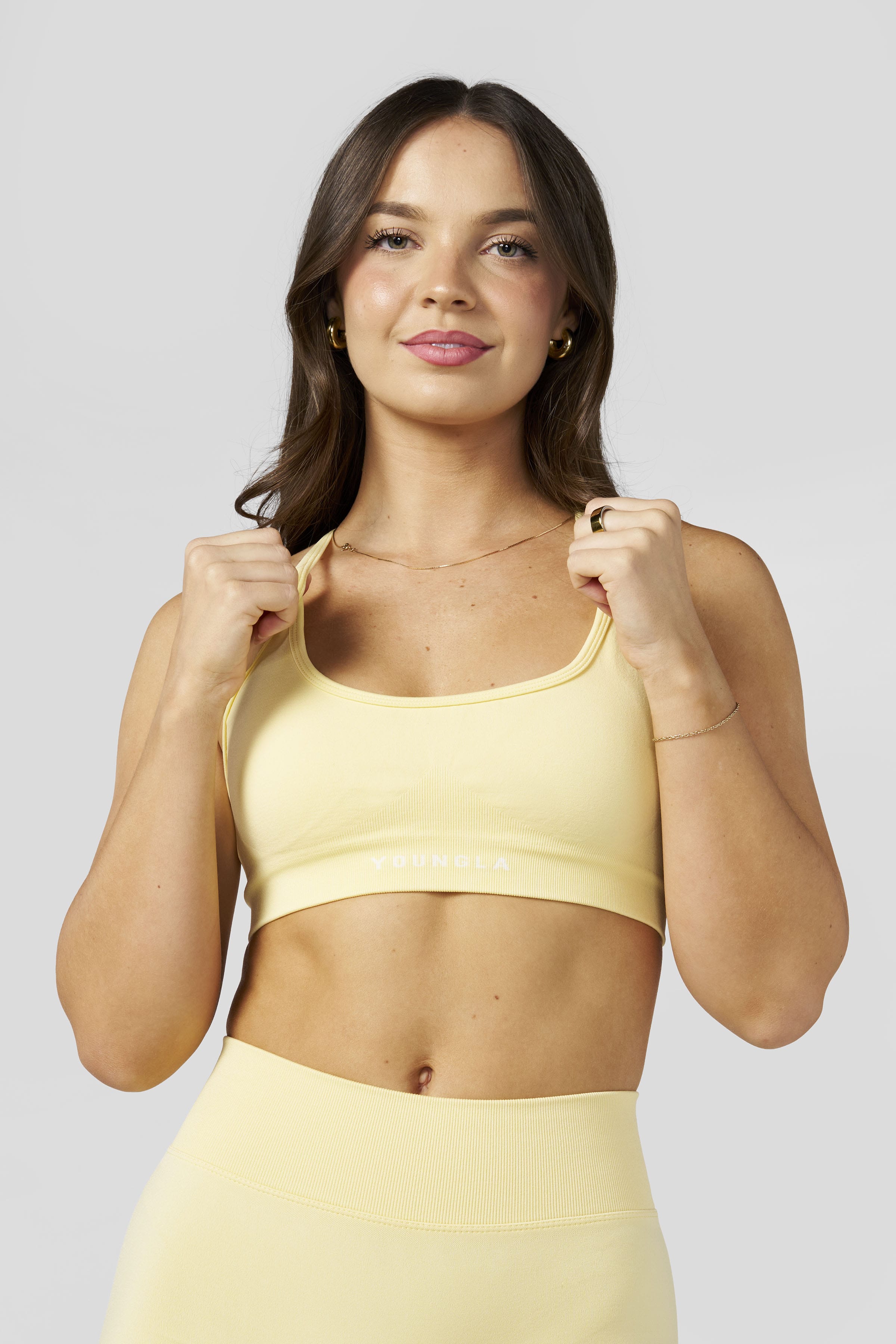 W338 - Curve Seamless Bra - New Colors - Yellow