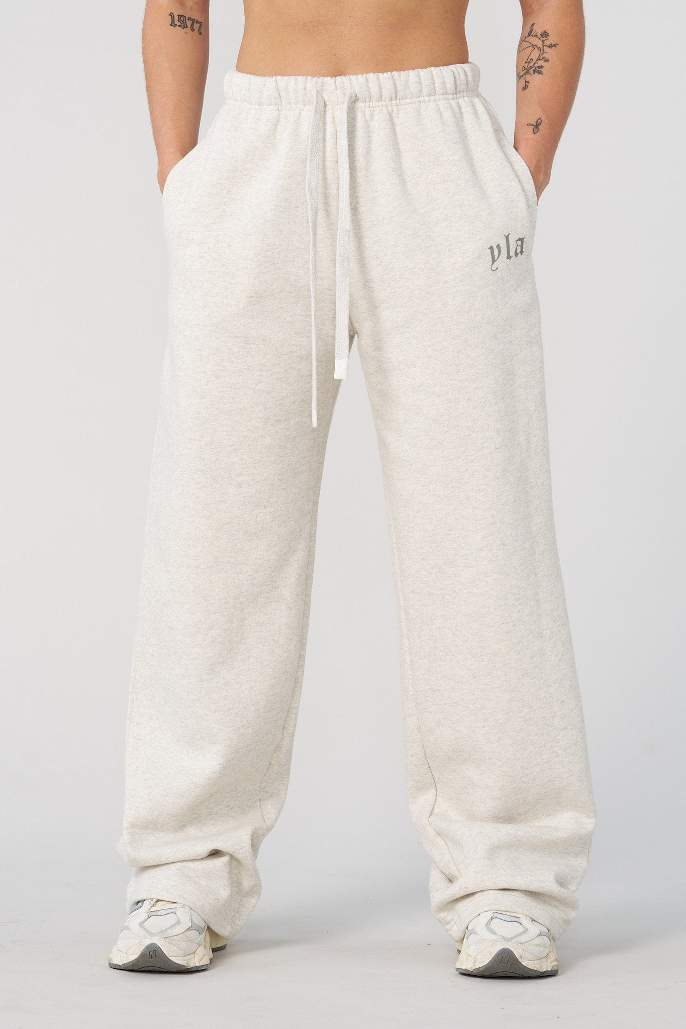 W229 - Urban Straight Leg Joggers - Marble
