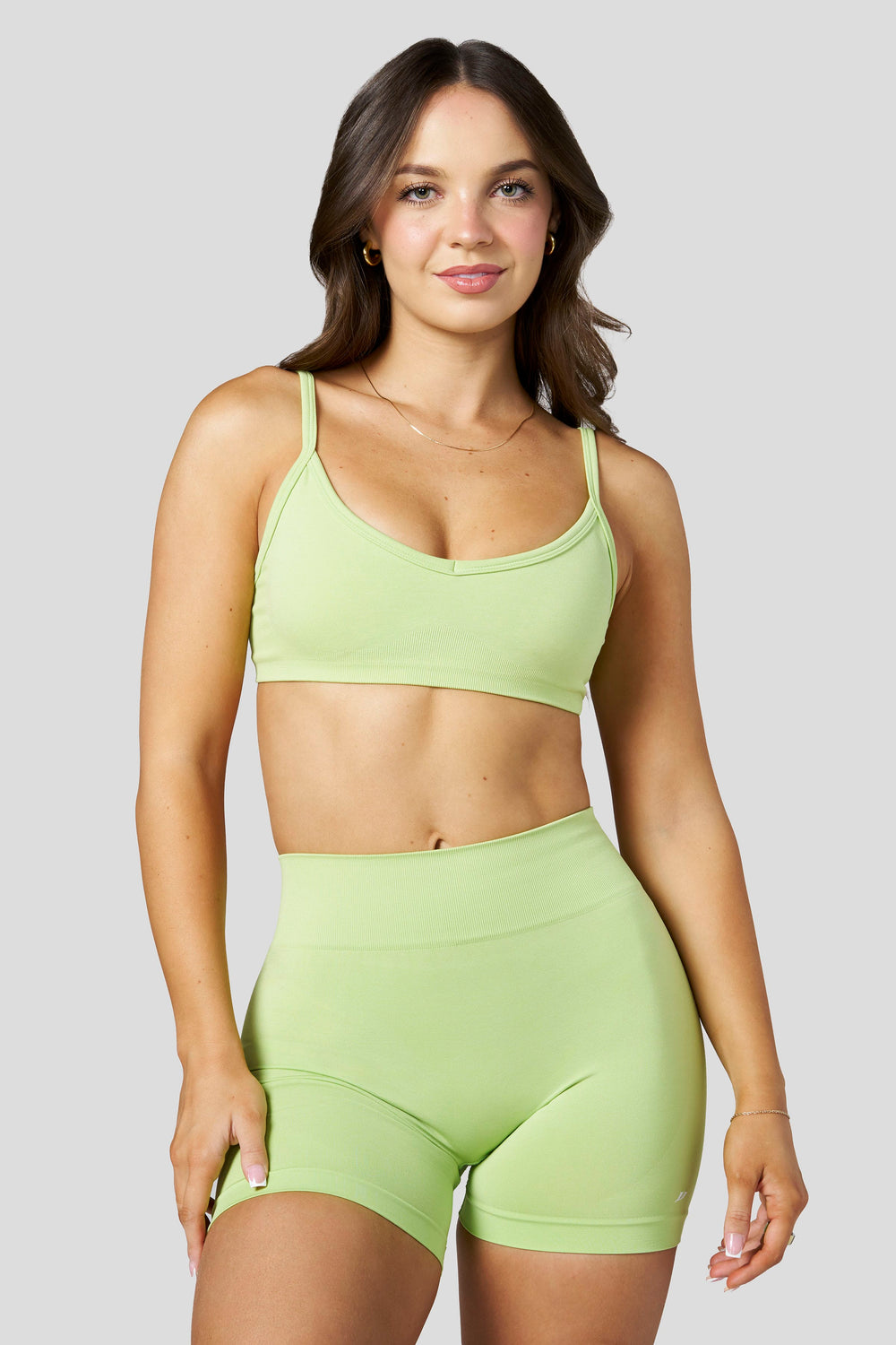 W3166 Pulse Seamless Bra - Lime Green