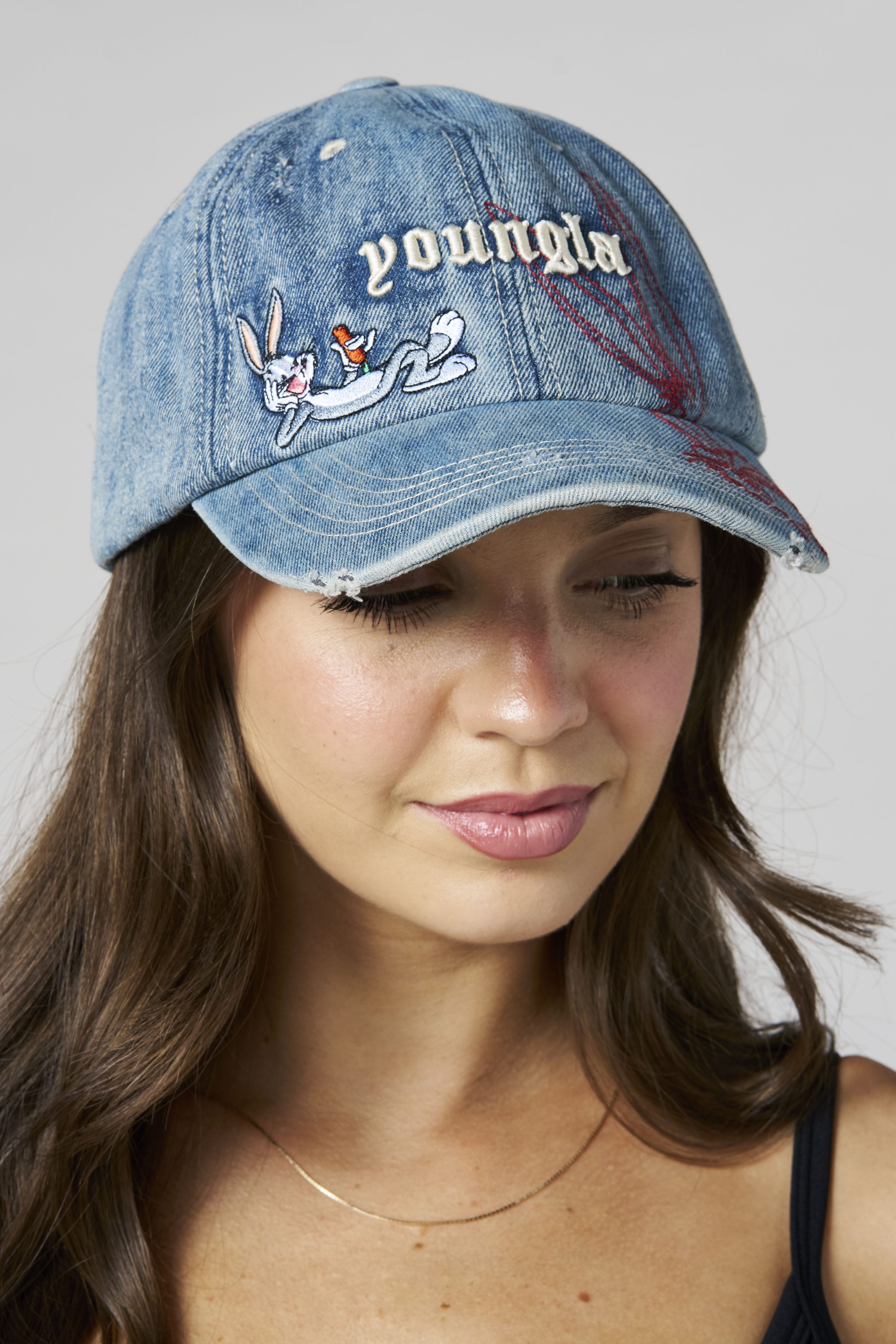 W6140 Looney Tunes Hat - Denim