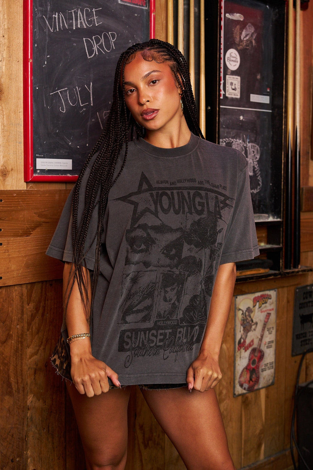 W412 Vintage Oversized Tee
