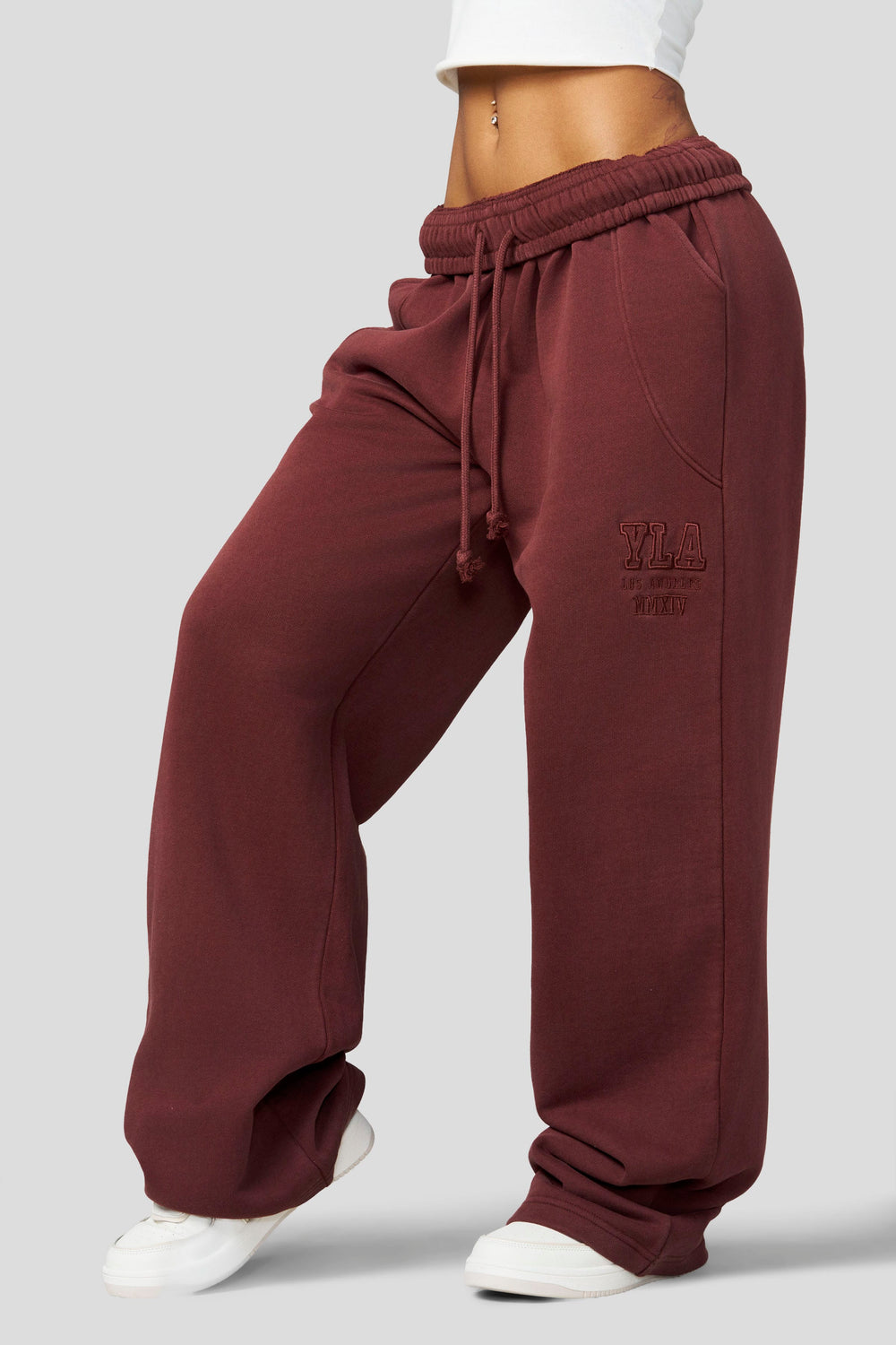 W241 - Mineral Joggers - Brick Red