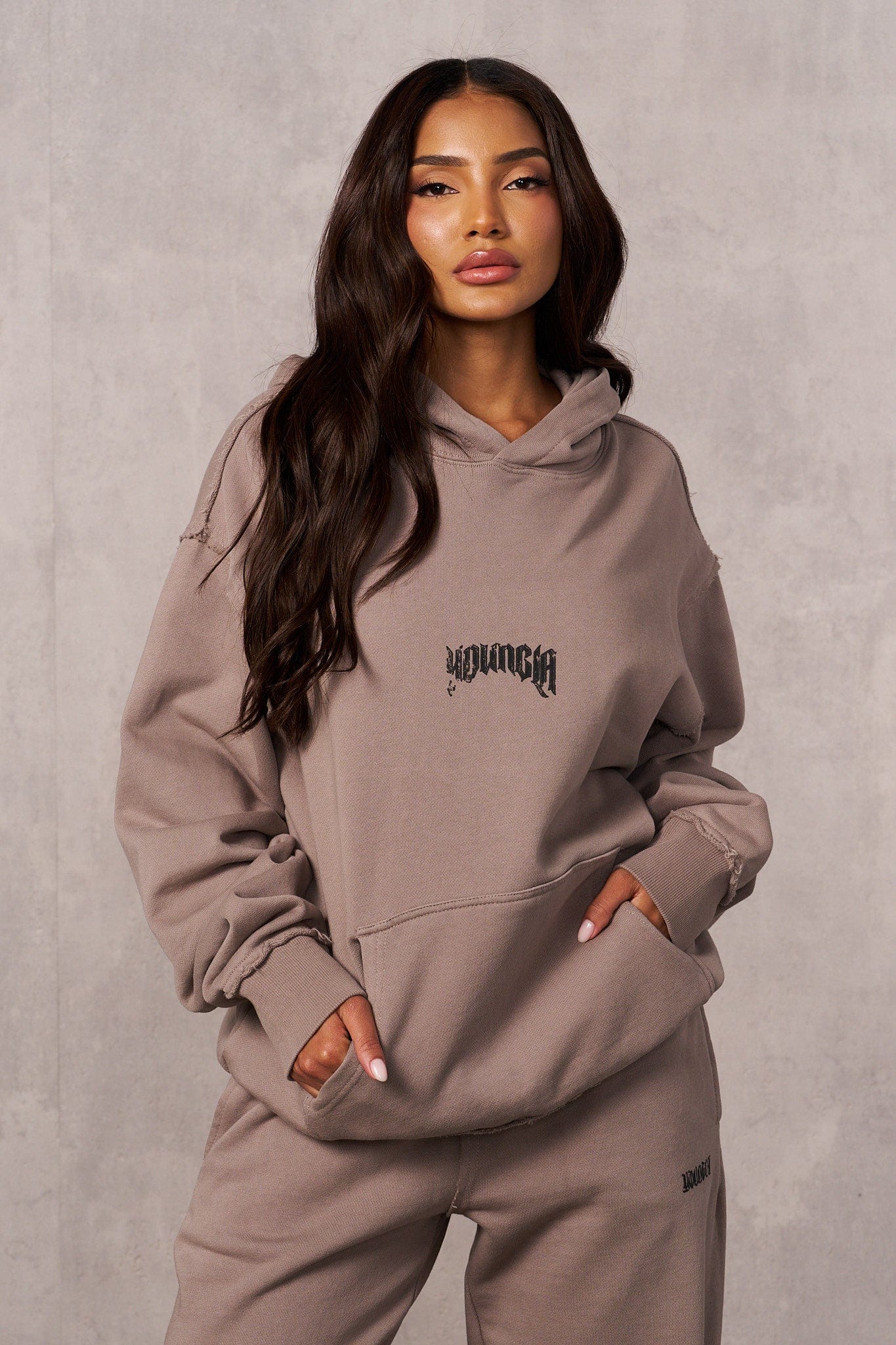 W549 Rebel Hoodie - Deep Taupe