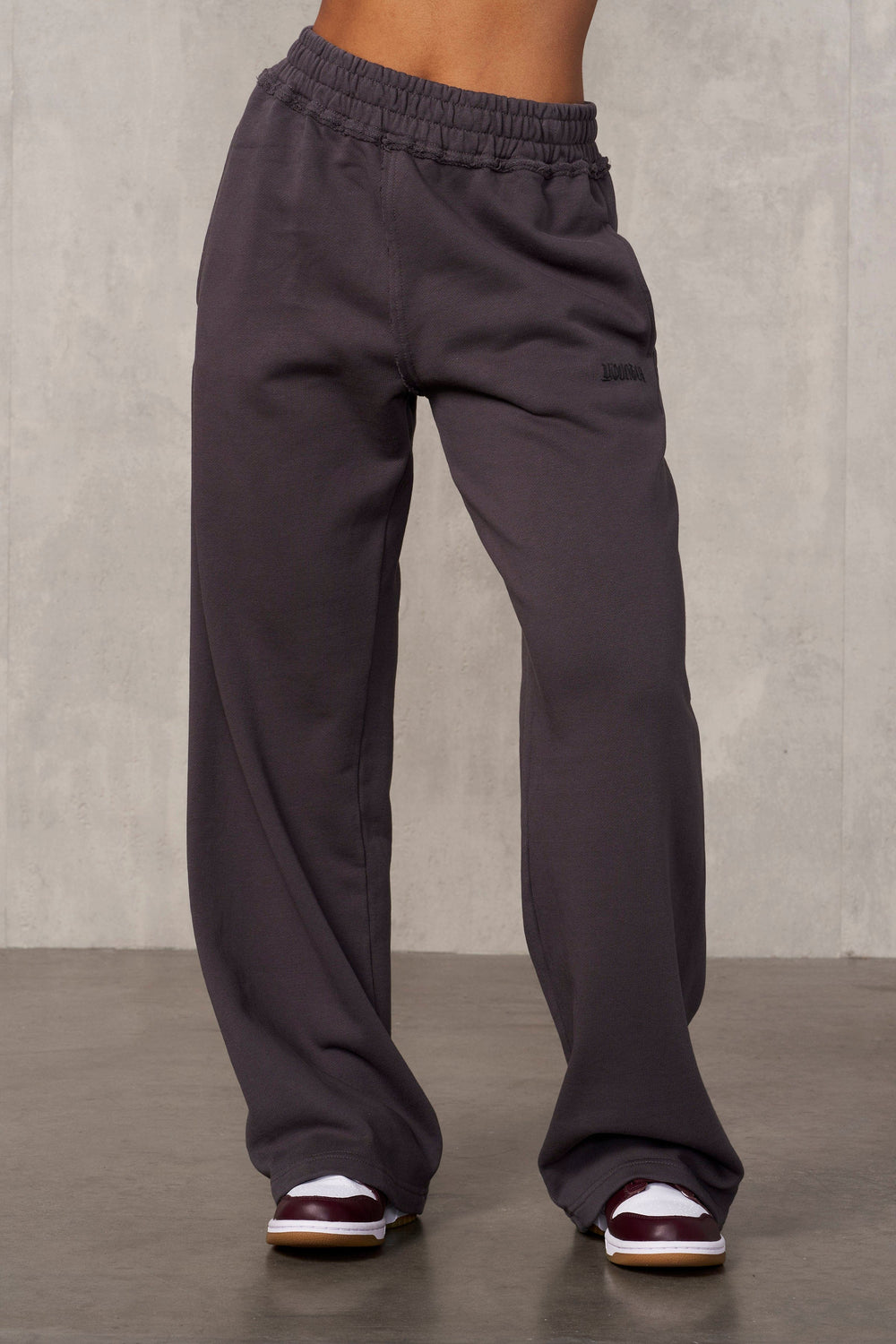 W260 - Rebel Straight Leg Joggers - Charcoal