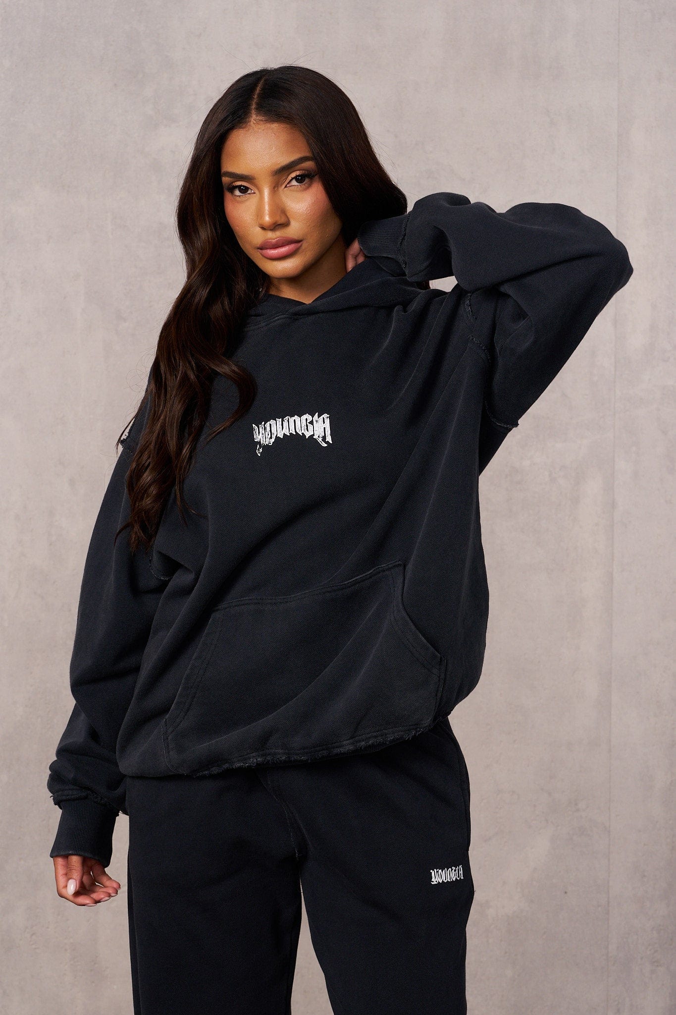 W549 Rebel Hoodie - Black