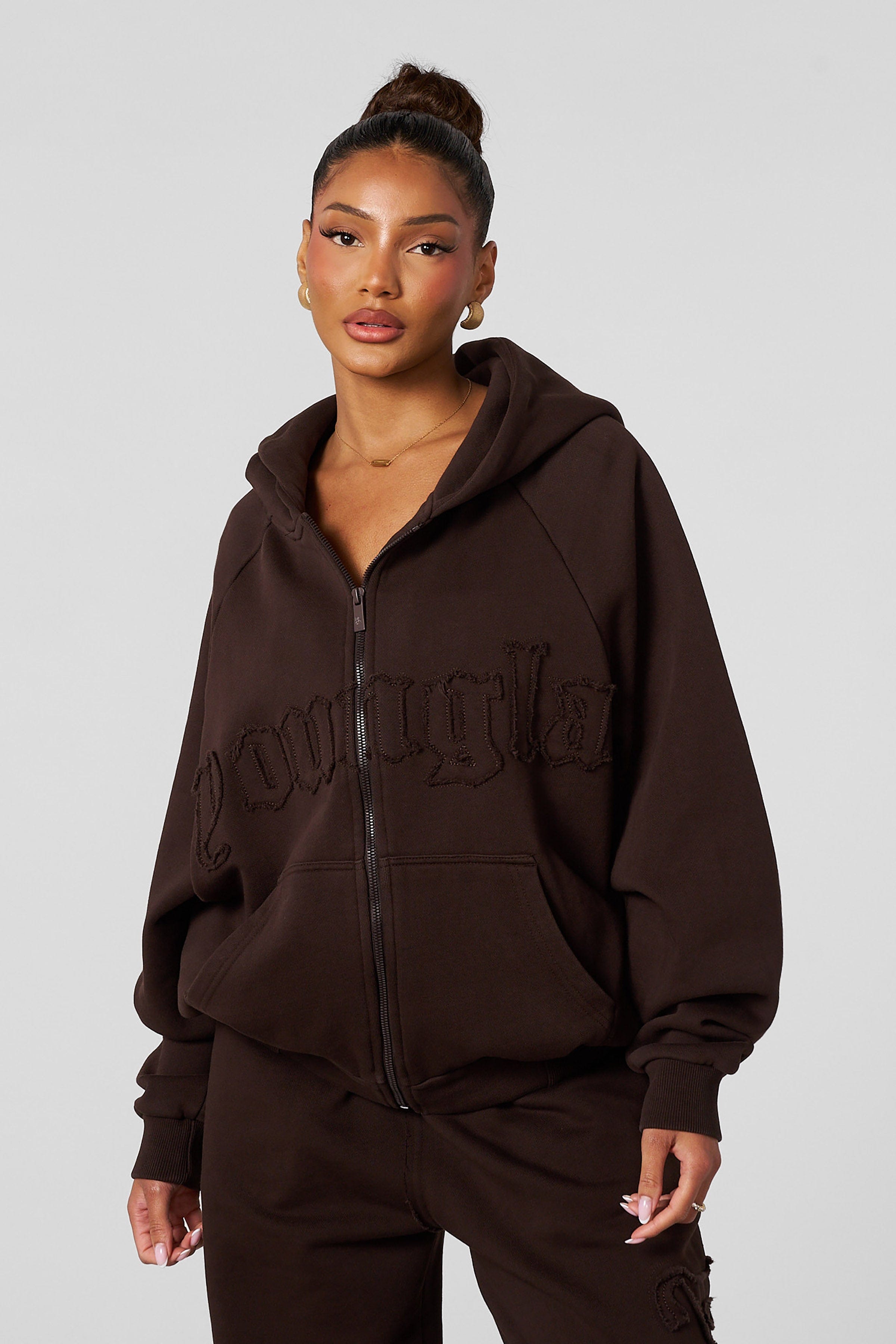 W532 After Dark Hoodie - Brown