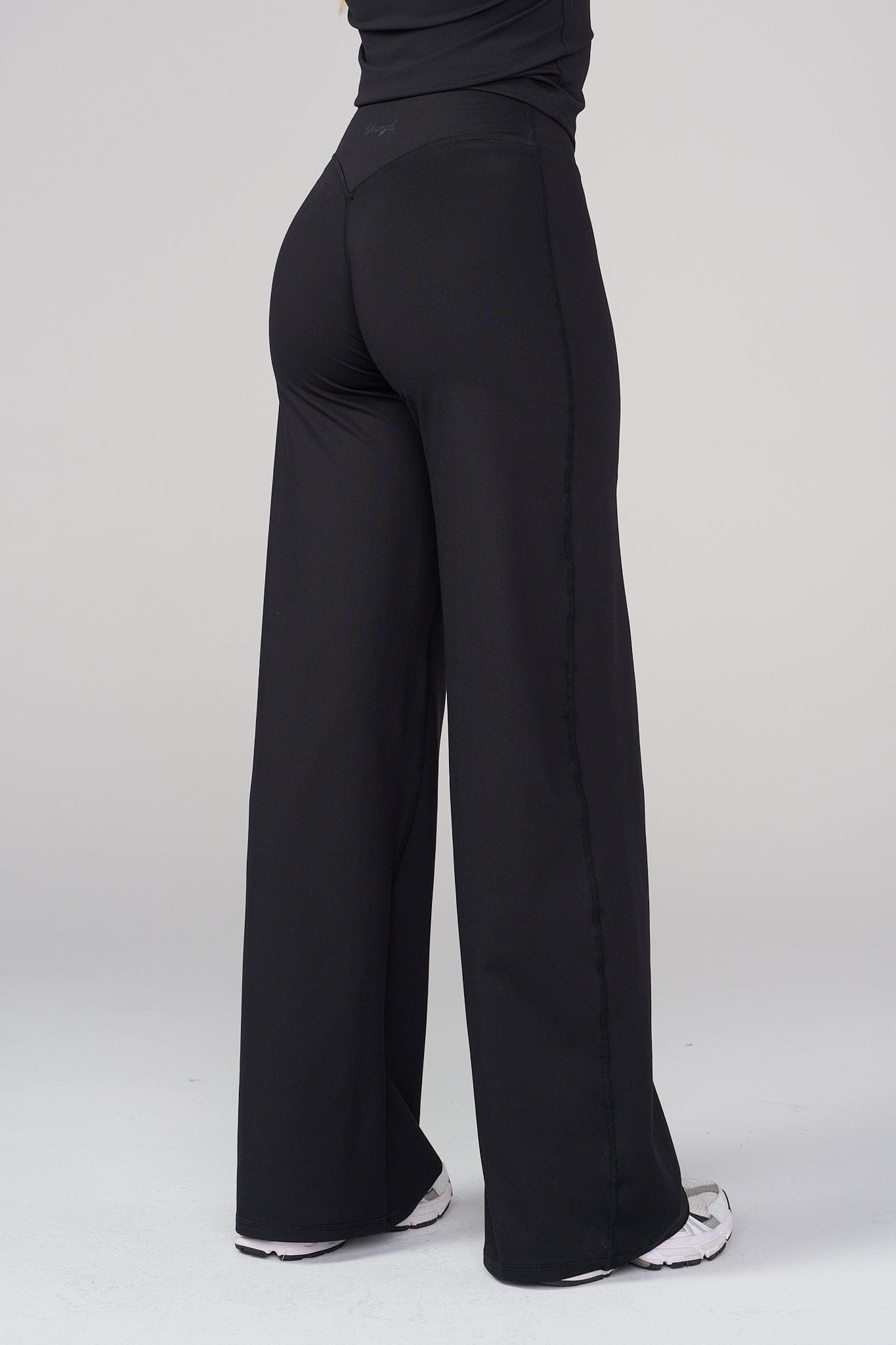 W2227 - Reset Wide Leg Leggings - Black