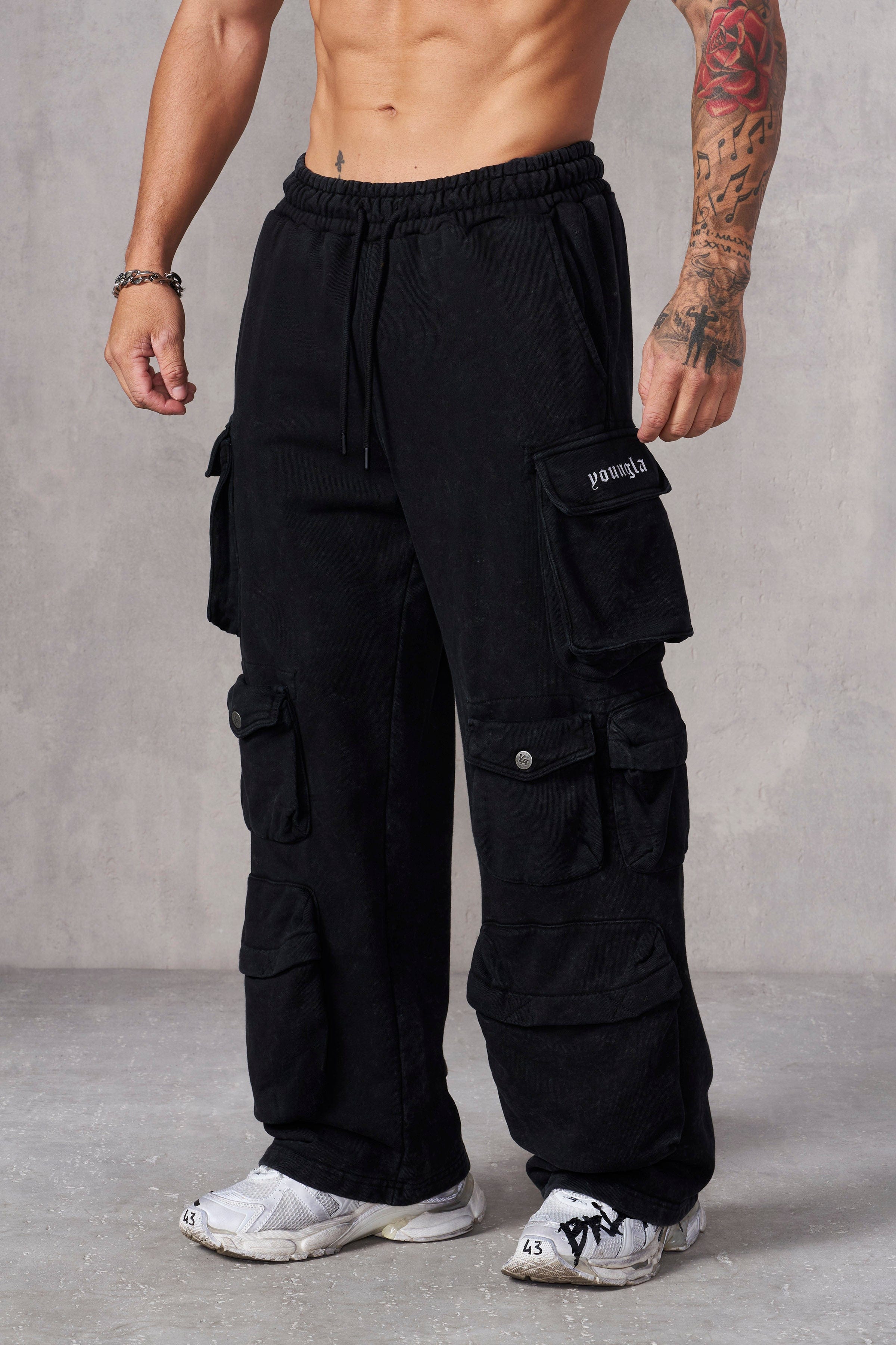 2005 - Hella Pocket Sweats - Black Wash