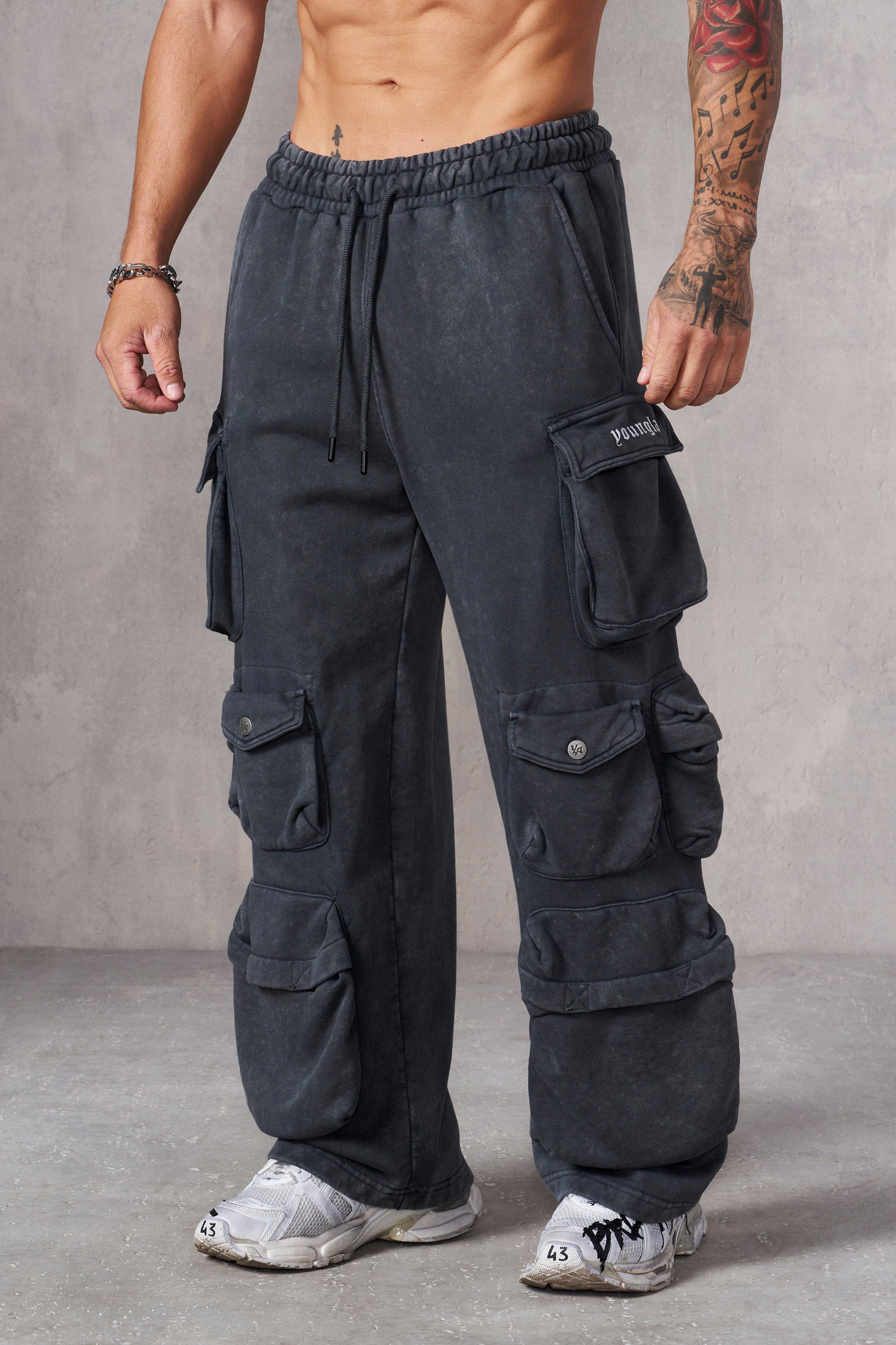2005 - Hella Pocket Sweats - Charcoal Wash