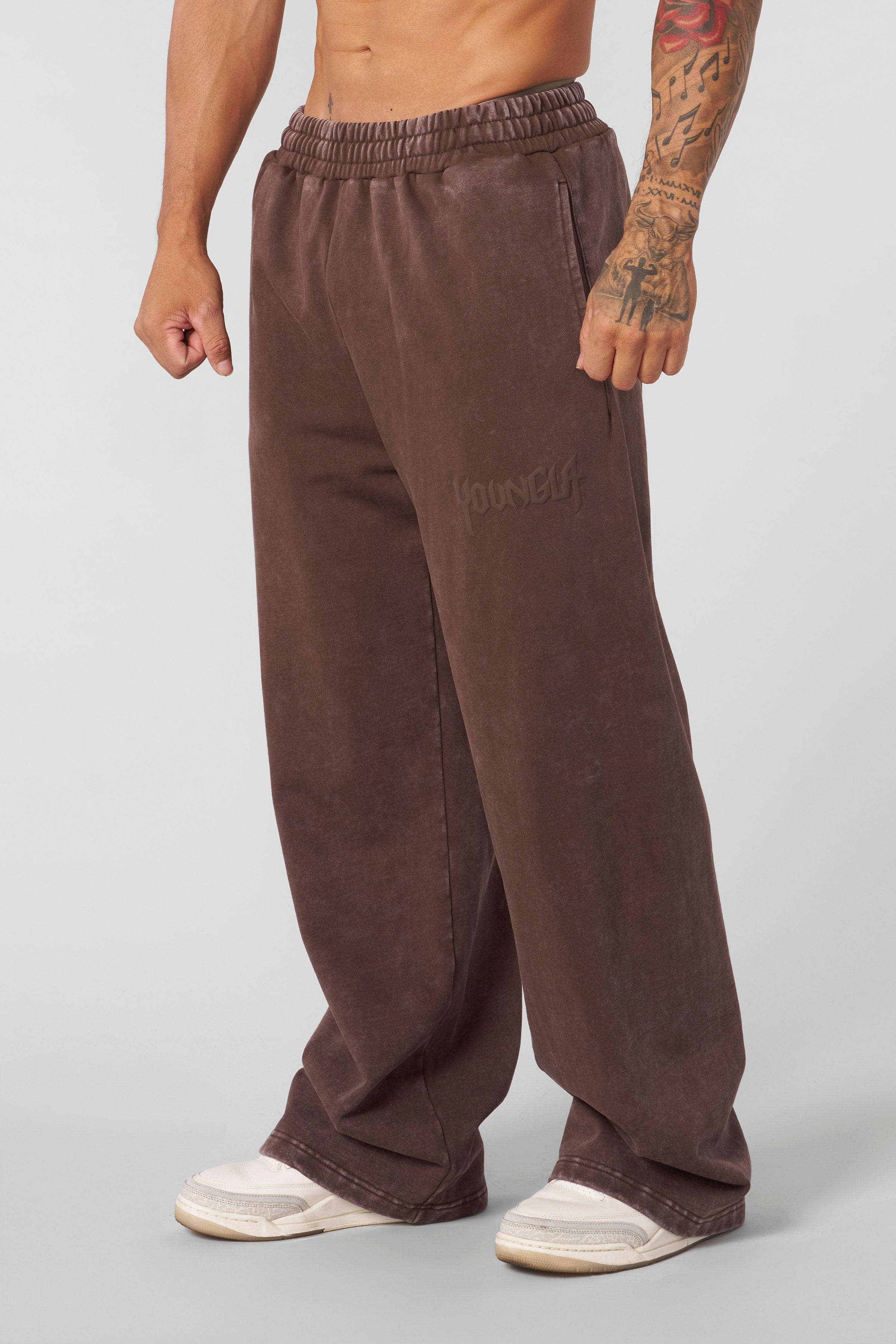 2041 - The Midnight Collection - Joggers - Brown Wash