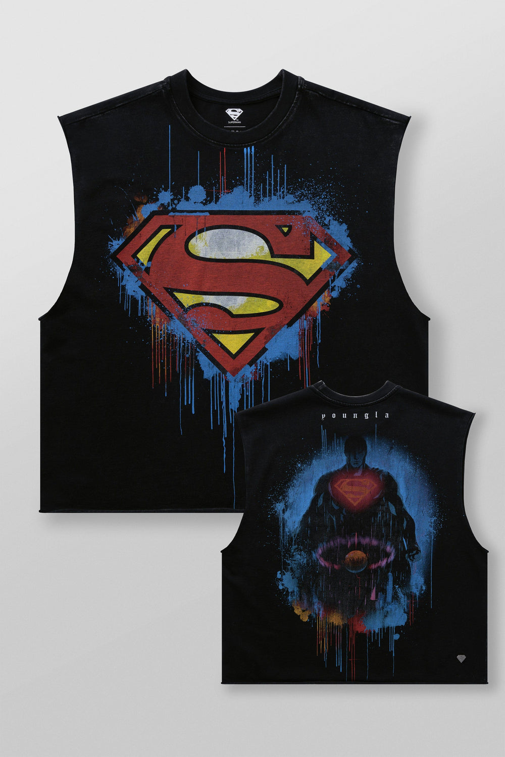 3004 - Superman Cut-Offs - The Painting