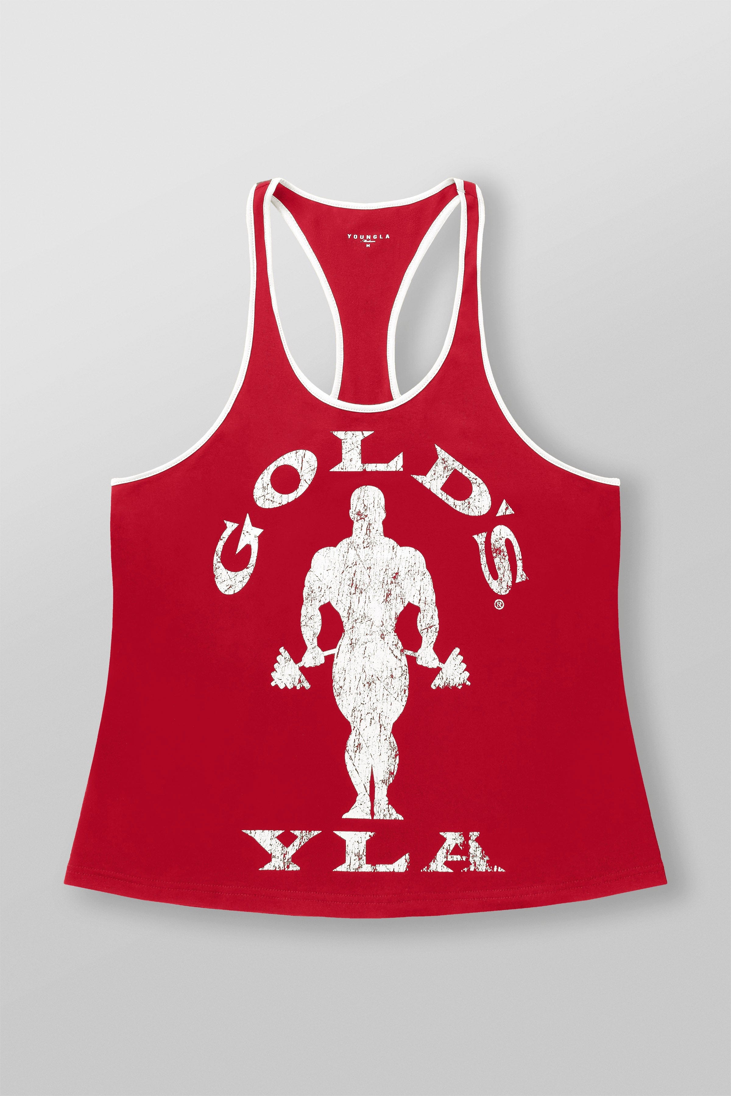 3014 - Golds Gym Classic Stringers - Red