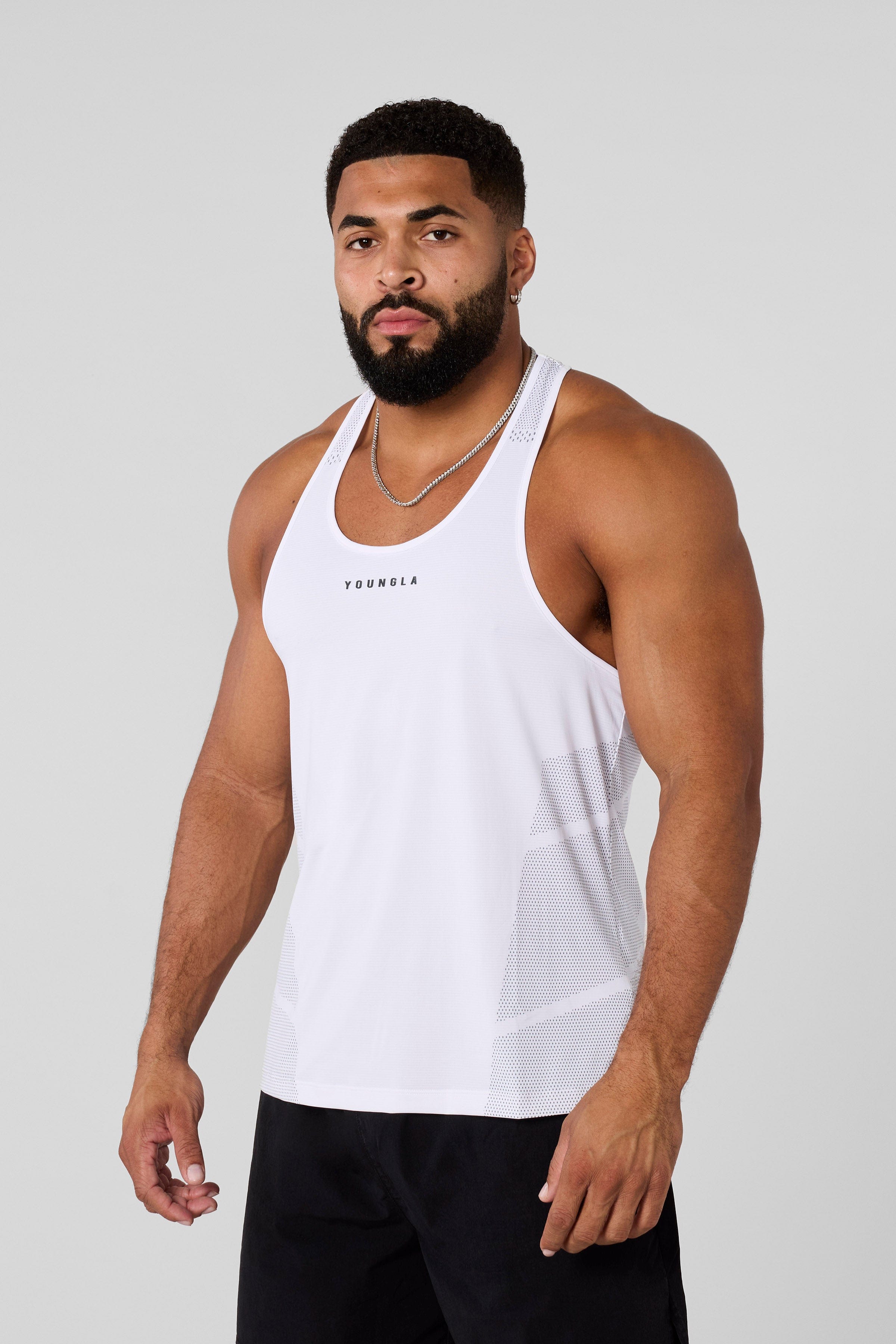 3042 - Kinetic Workout Stringers - White