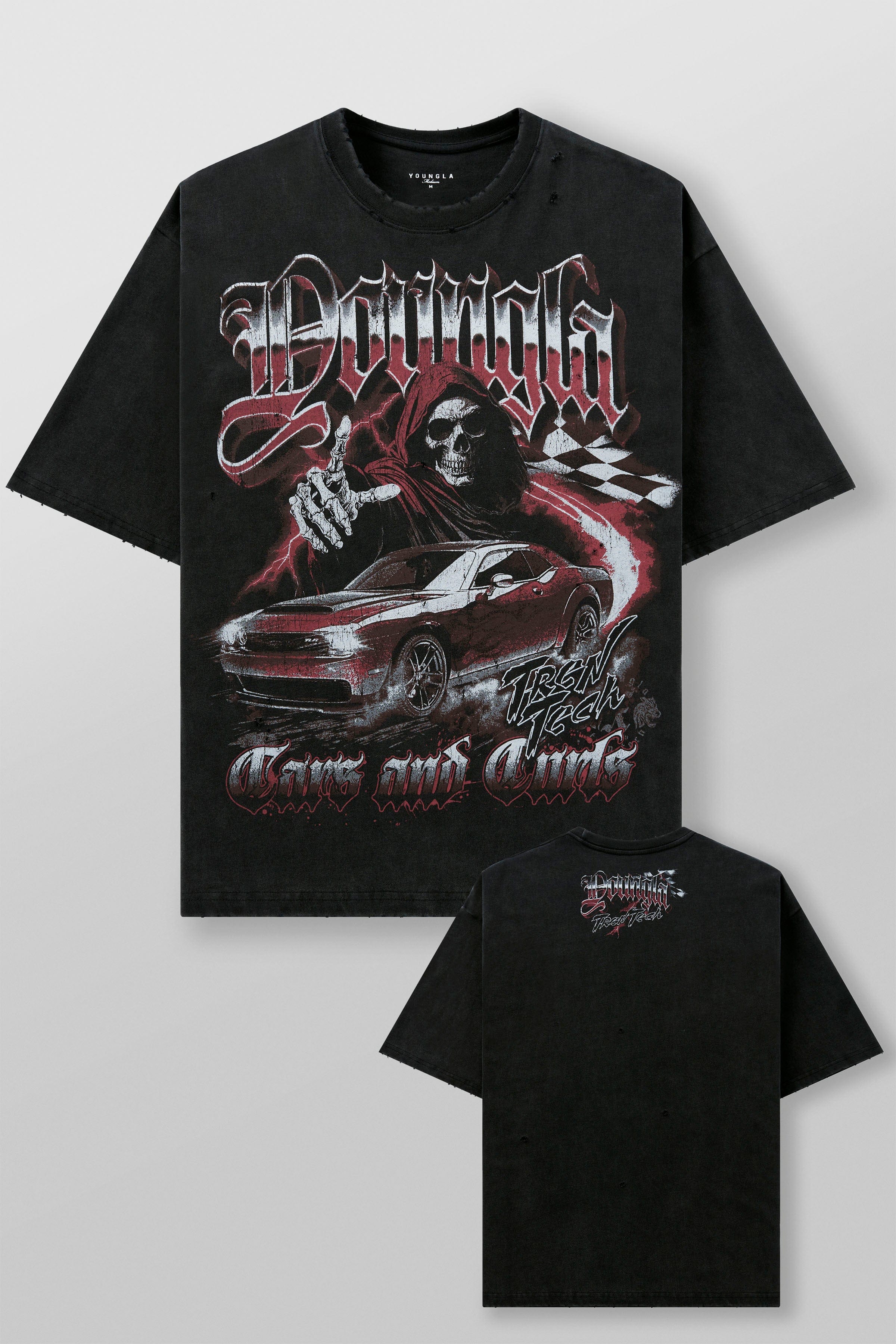 4103 - Cars & Curls - Tees - Last Ride