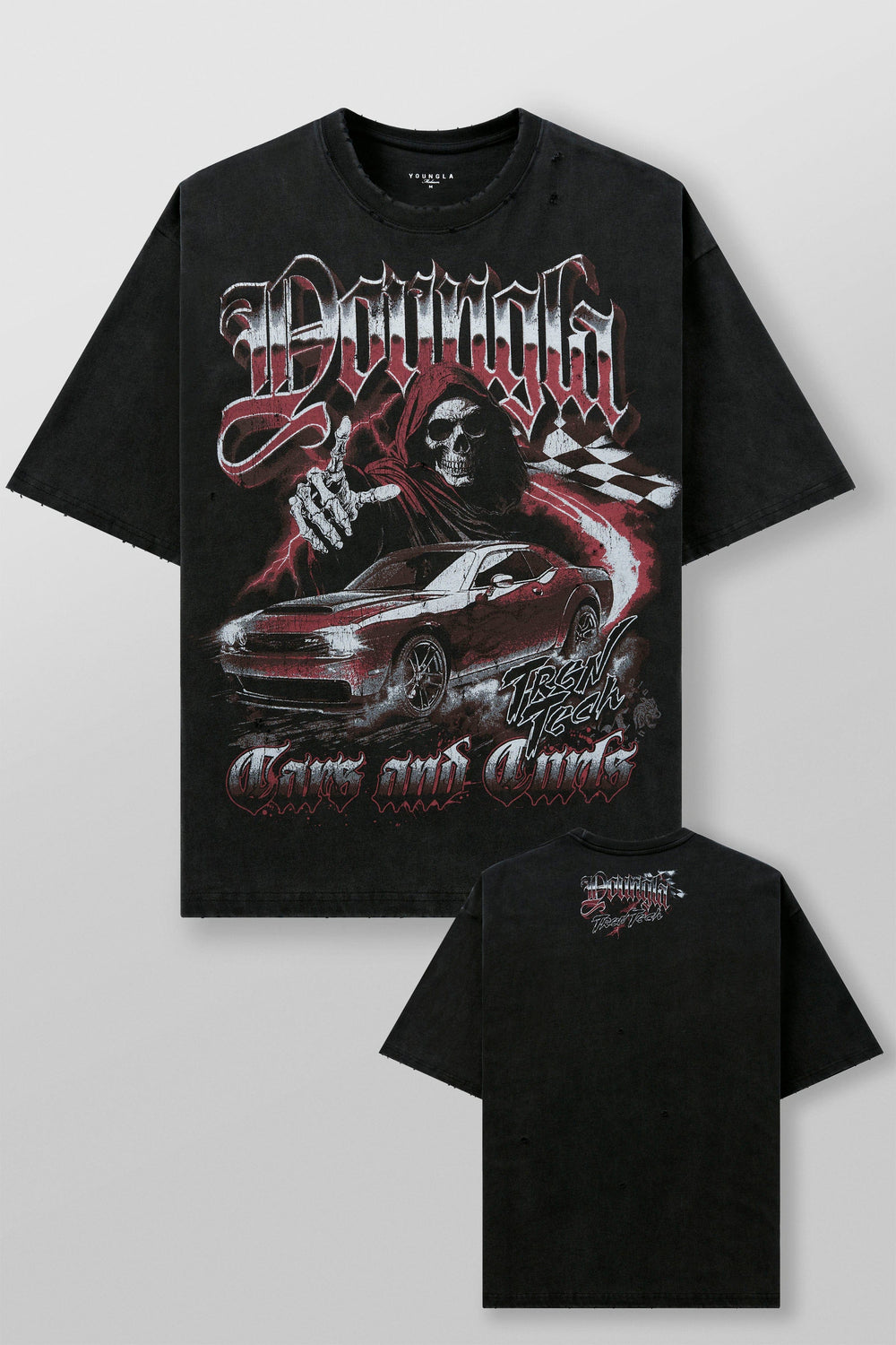 4103 - Cars & Curls - Tees - Last Ride