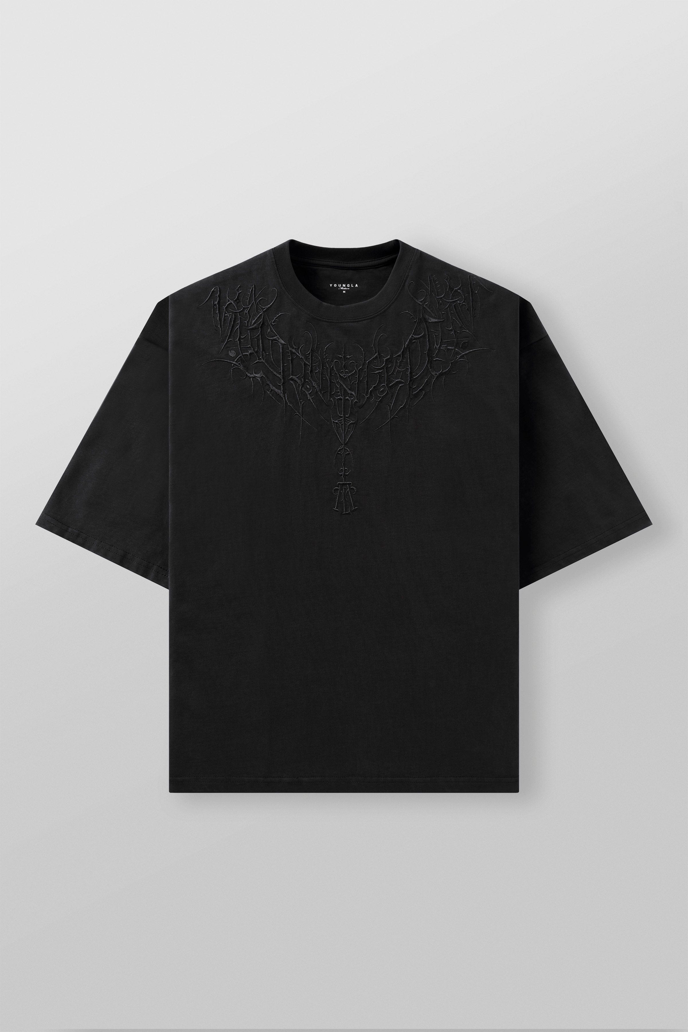 4106 - Dark Wave Tees - Black Wash