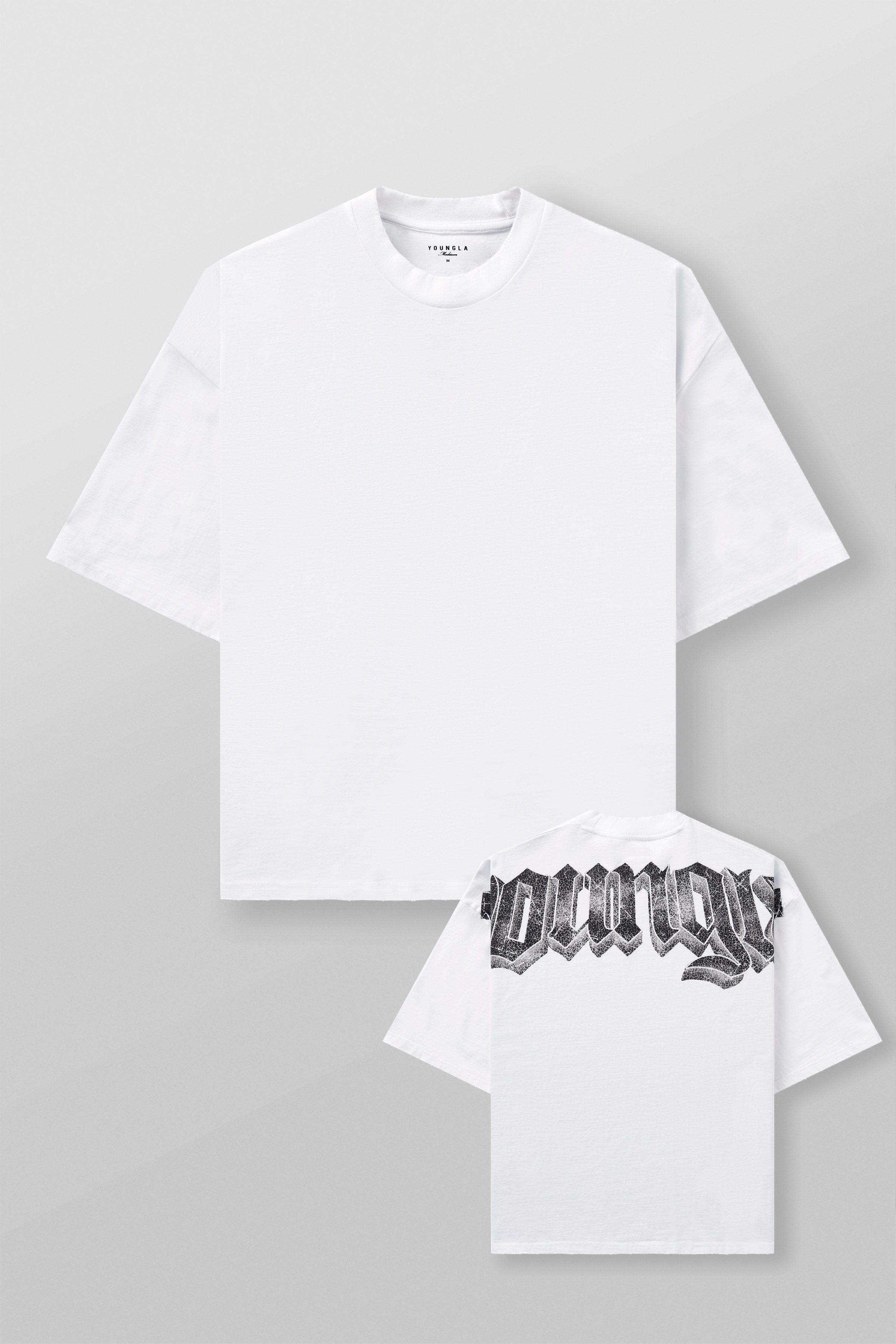 4159 - Huge Tees - White