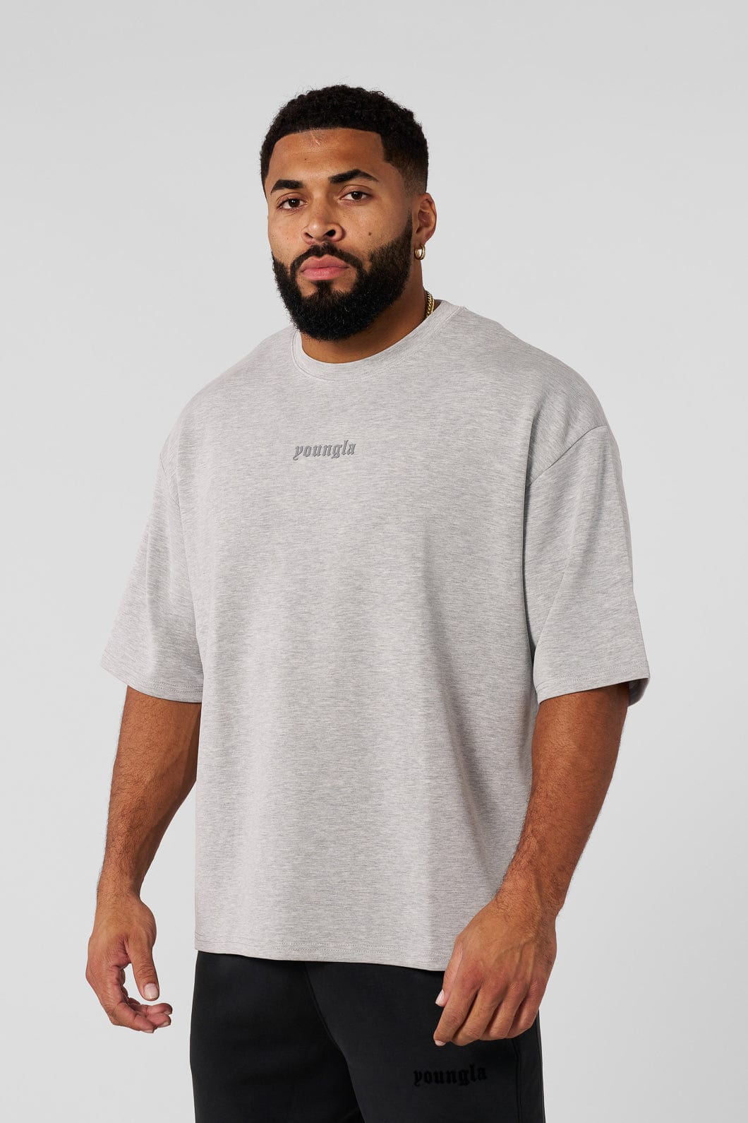 4161 - Soft AF Tees - Heather Grey