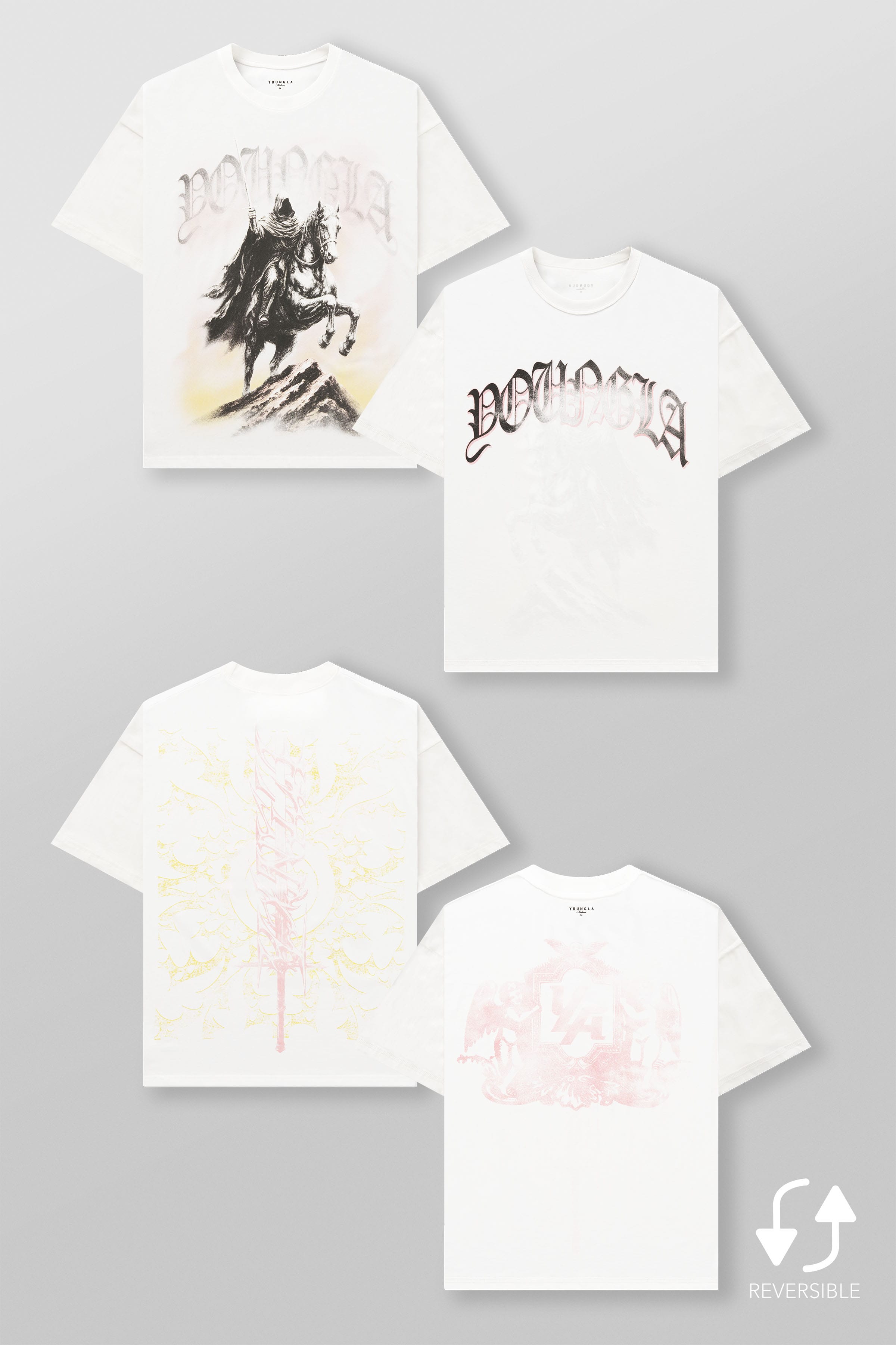 4164 - Reversible Two-Way Tees - War Dynasty