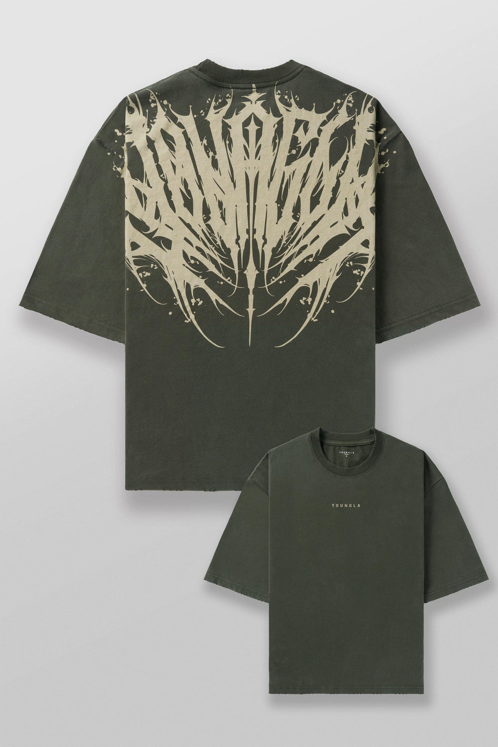4185 - Chaos Tees - Hunter Green Wash