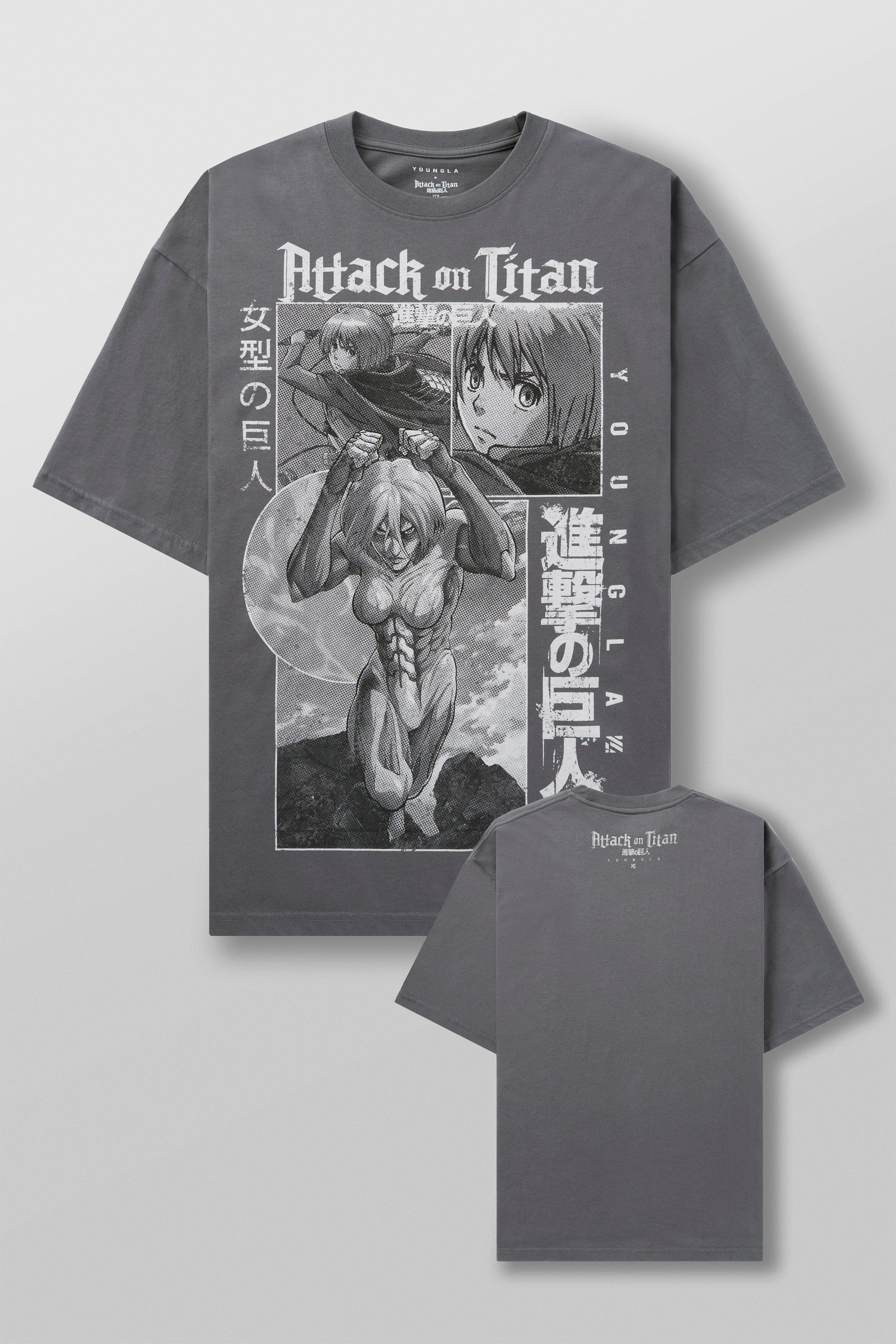 4191 - AOT© x YLA Classic Tees - Female Titan