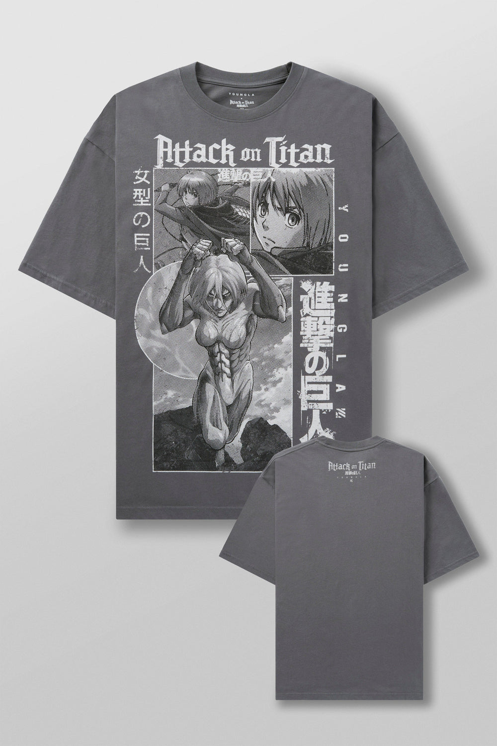 4191 - AOT© x YLA Classic Tees - Female Titan