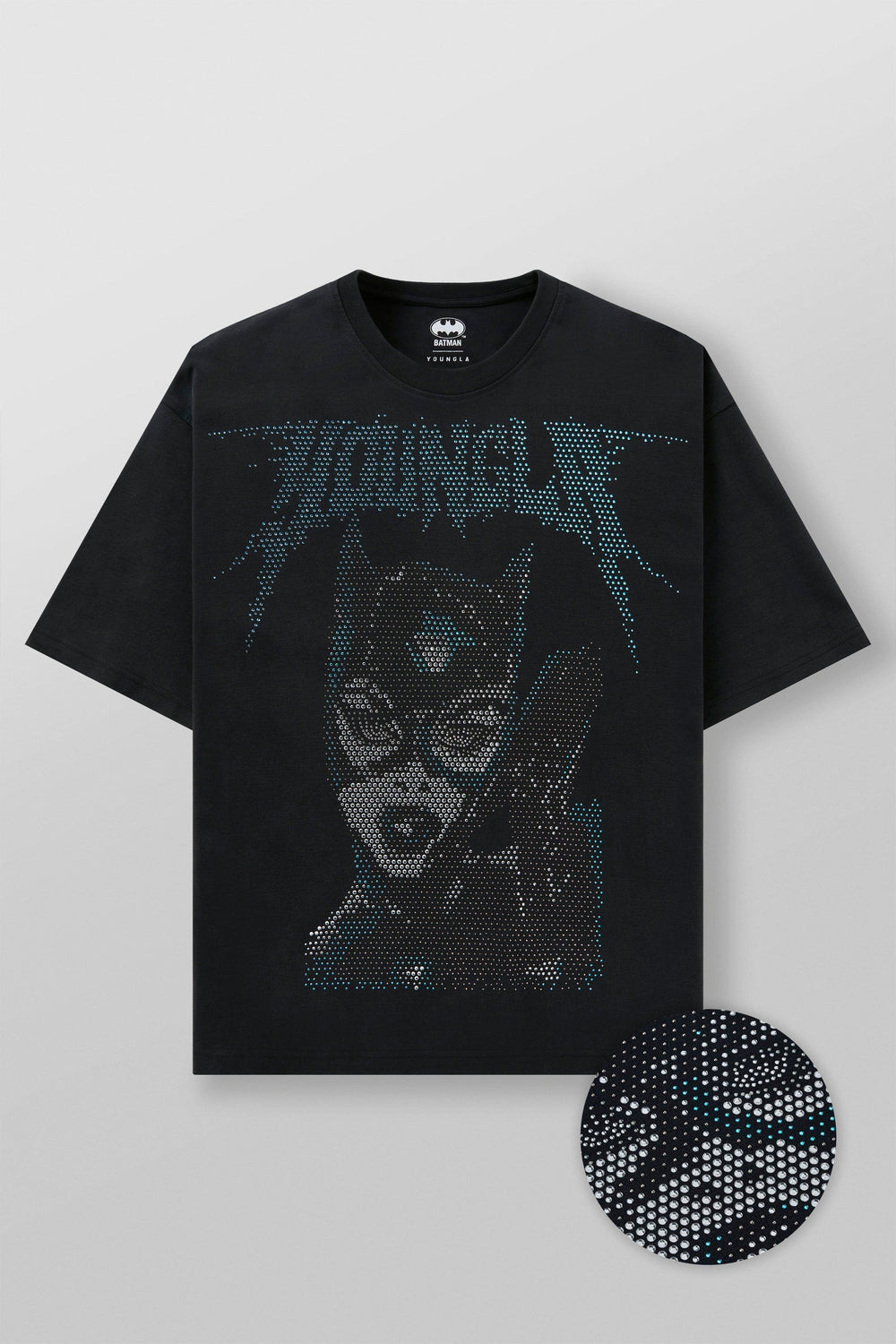 4257 - Batman Rhinestone Tees - Catwoman