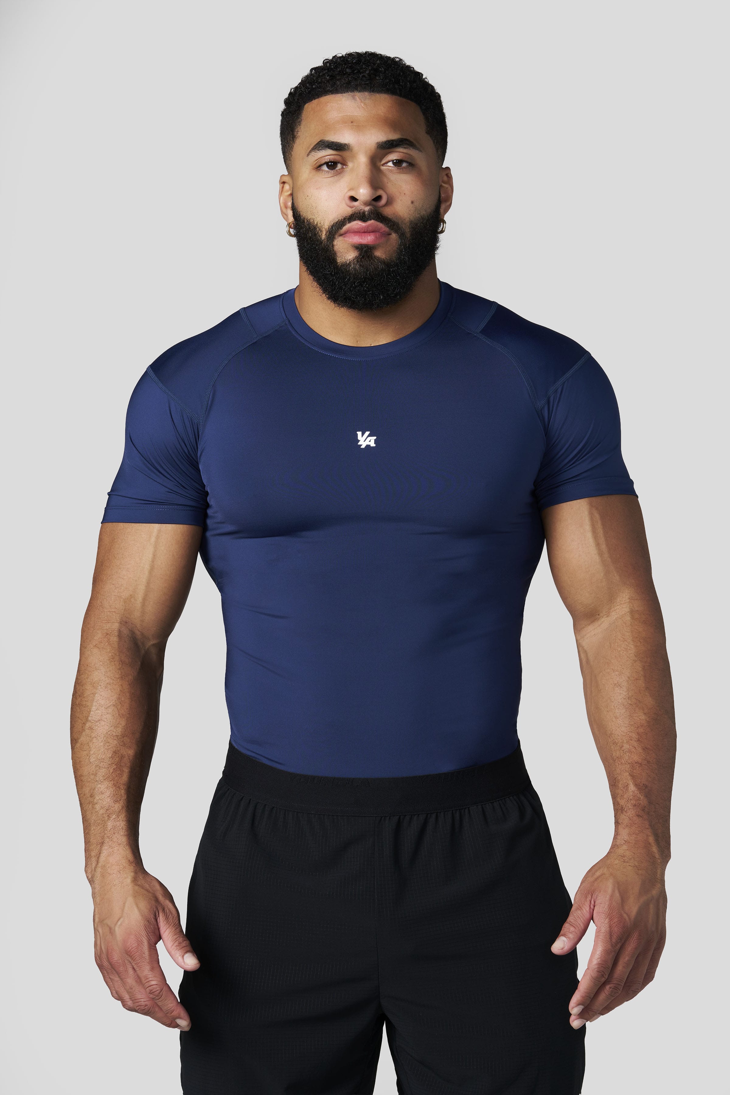 4282 - Posture Compression Tees - Navy