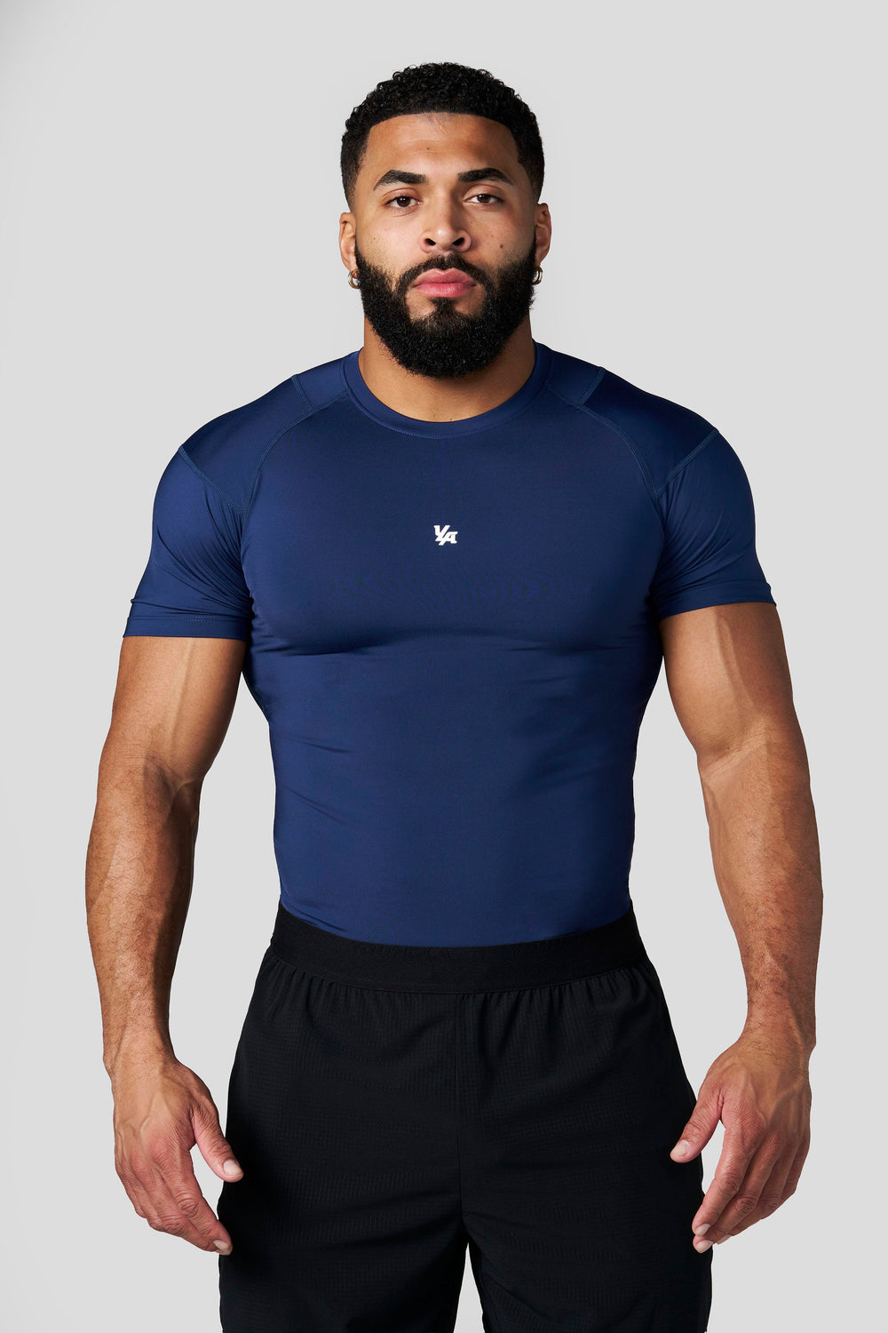 4282 - Posture Compression Tees - Navy