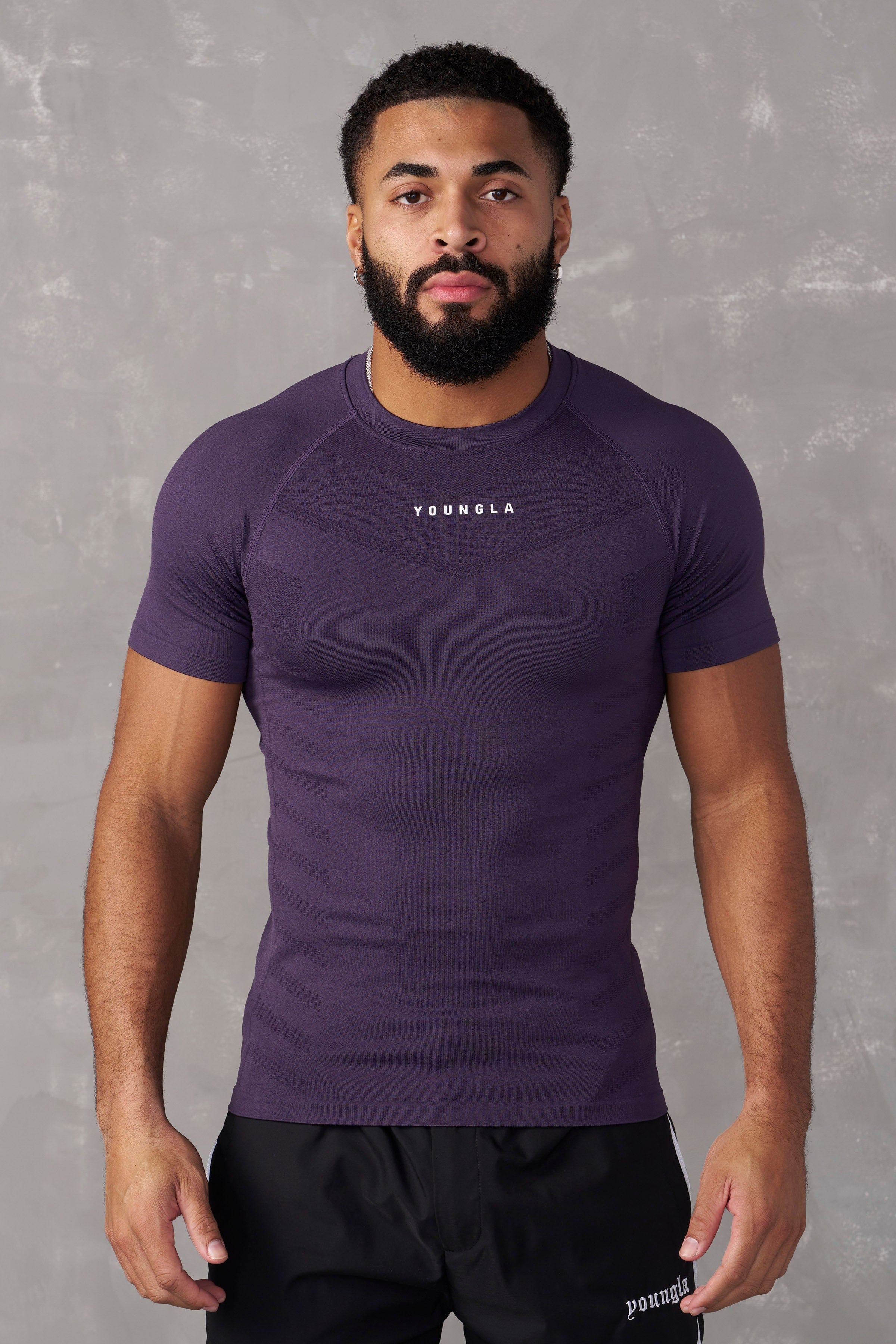 475 SuperVillain Compression Tees - Purple