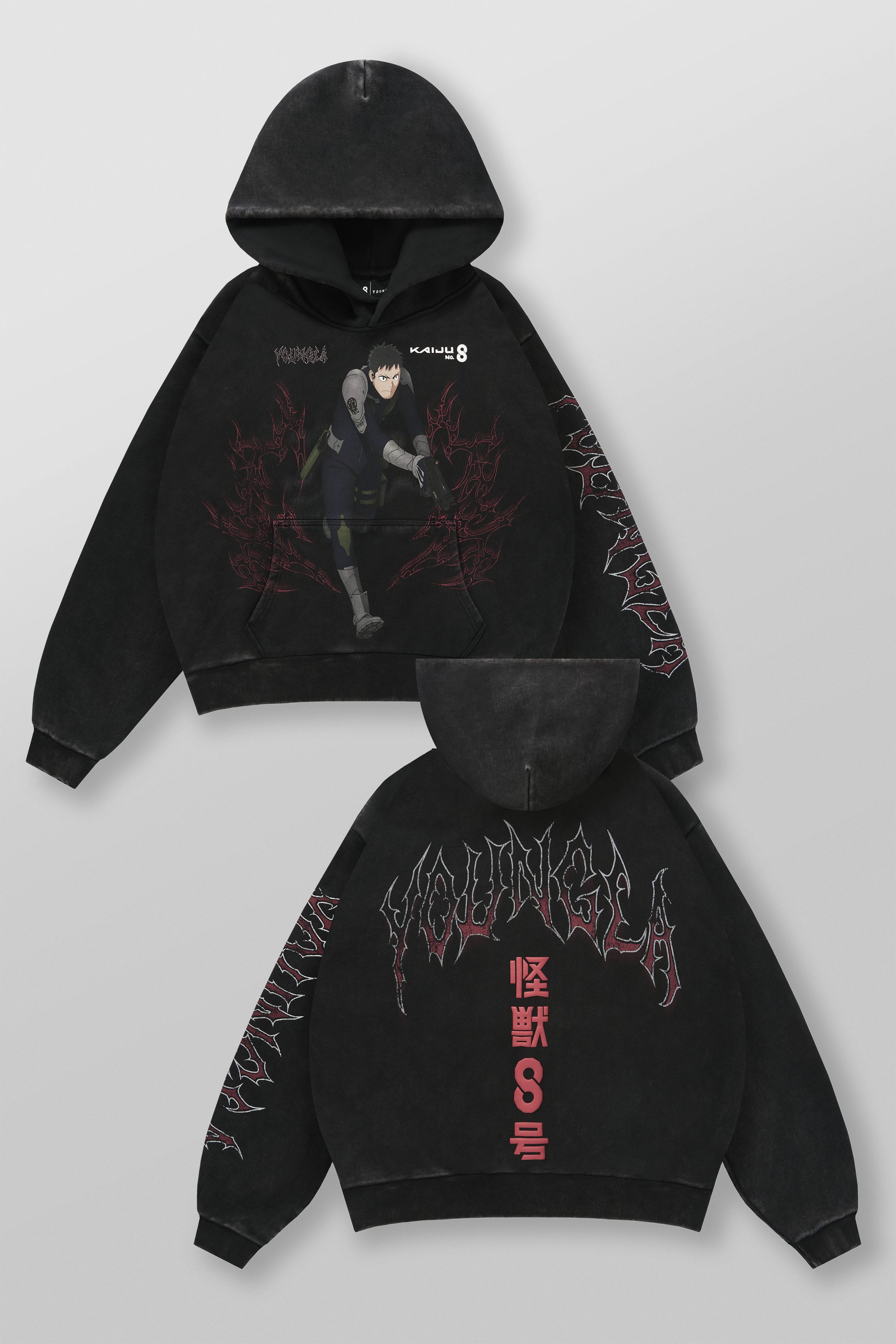 5015 - Kaiju No. 8 Graphic Hoodies - Defense Force