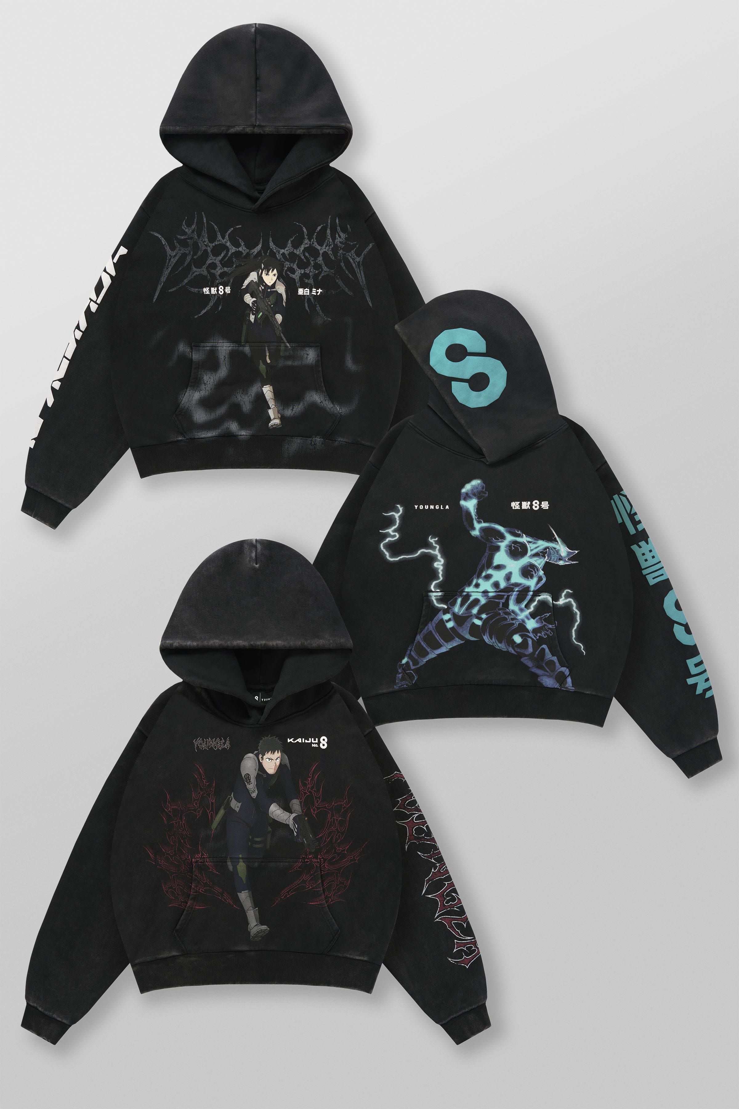 5015 - Kaiju No. 8 Graphic Hoodies