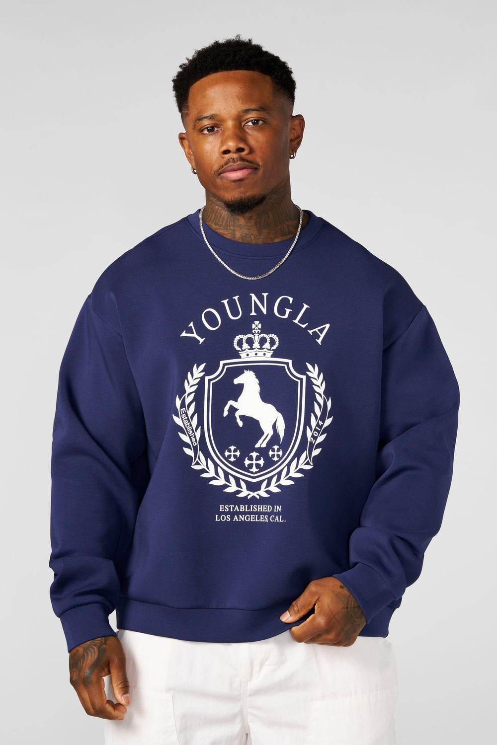 5075 - Old Money Crewnecks - Navy