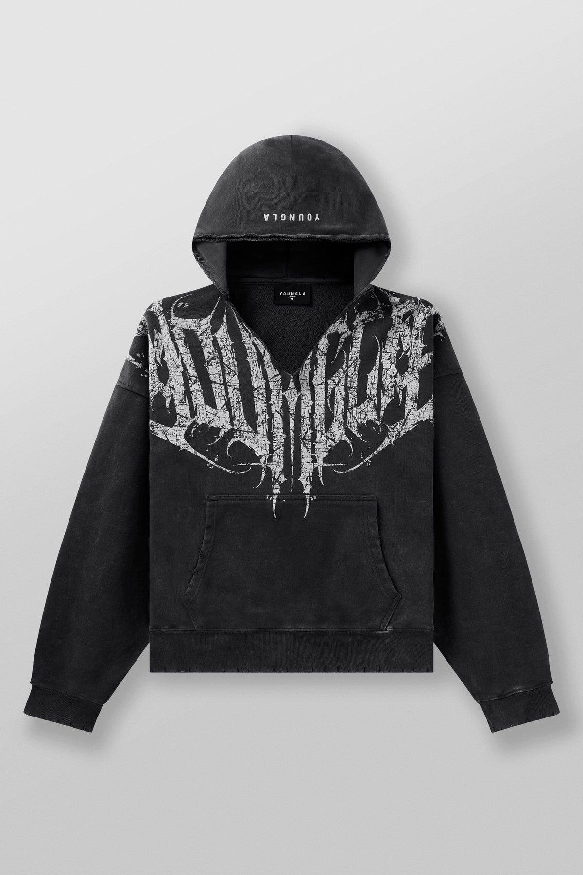 5082 - Anarchy Hoodies - Black Wash
