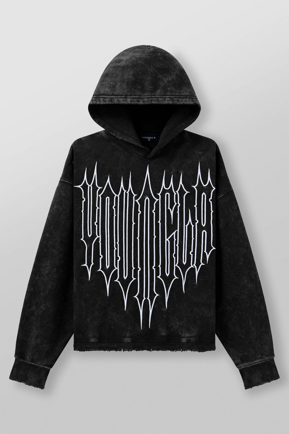 5126 - Revenge Hoodies - Black Wash