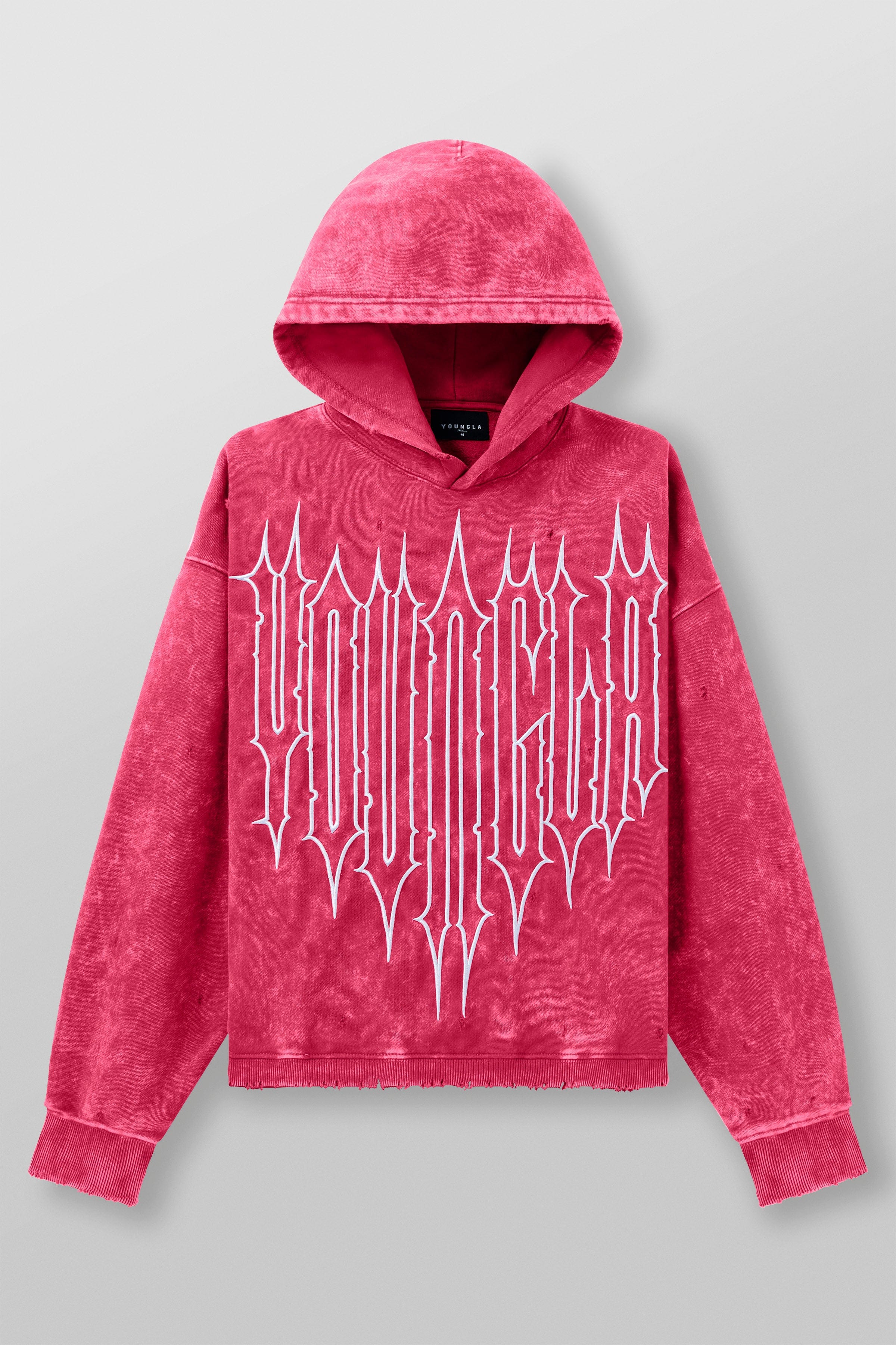 5126 - Revenge Hoodies - Pink Wash